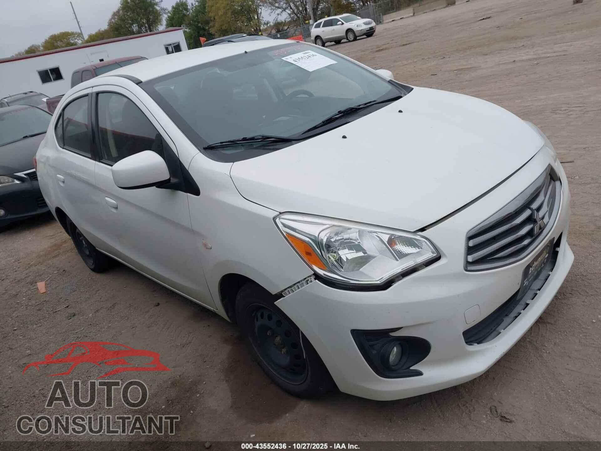 MITSUBISHI MIRAGE G4 2017 - ML32F3FJ8HHF06249