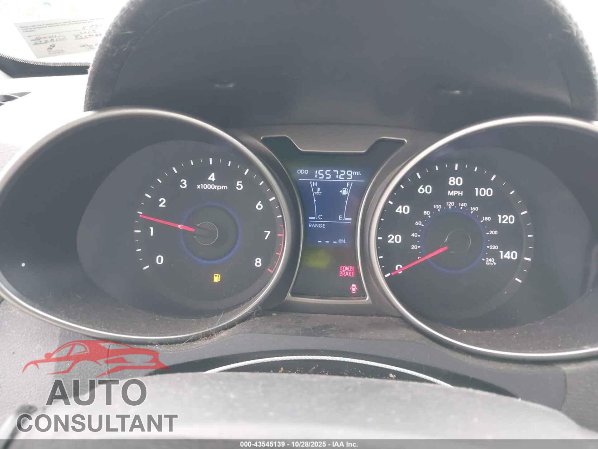 HYUNDAI VELOSTER 2013 - KMHTC6AD9DU145590