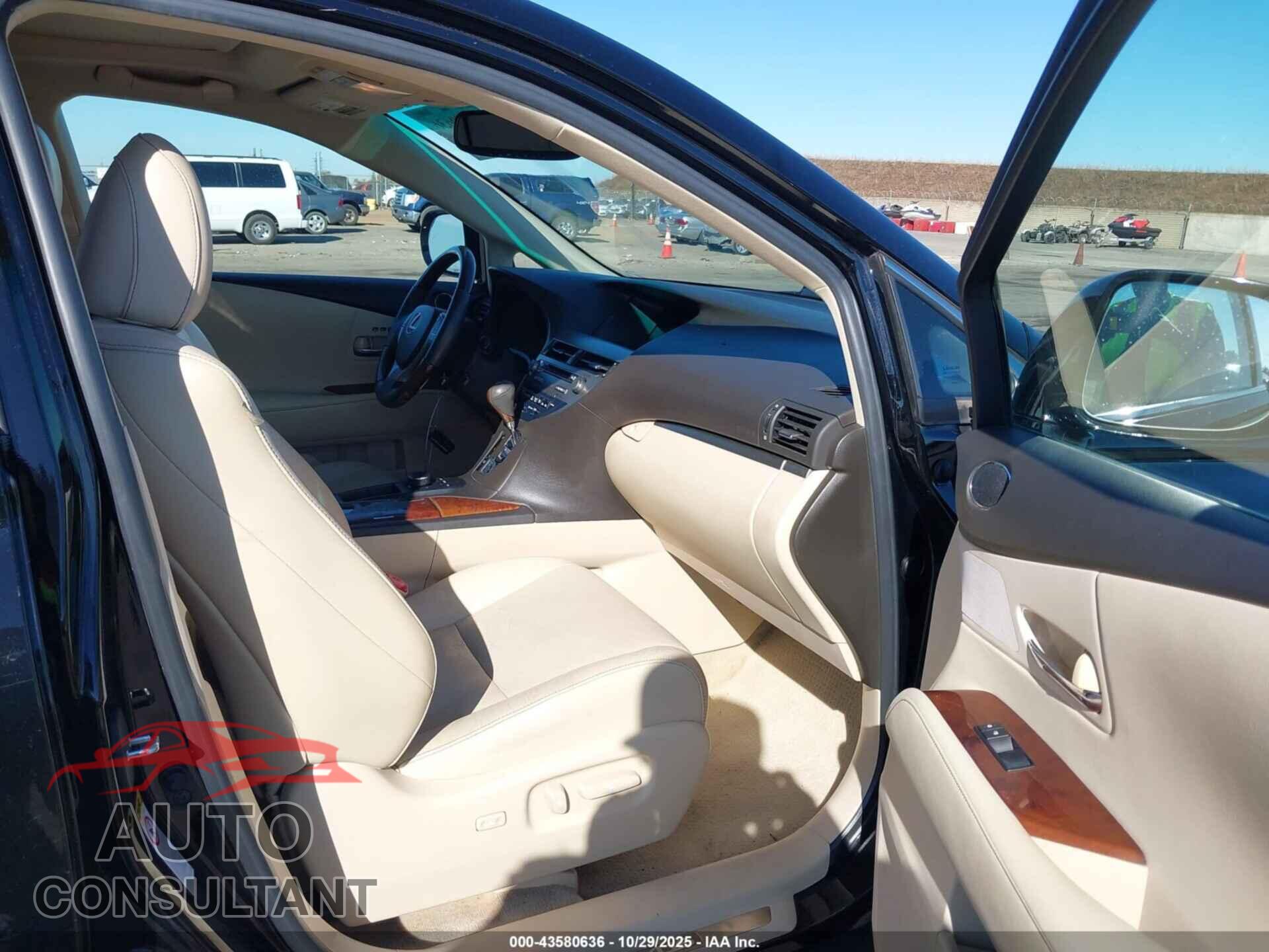 LEXUS RX 350 2013 - 2T2ZK1BA2DC108303