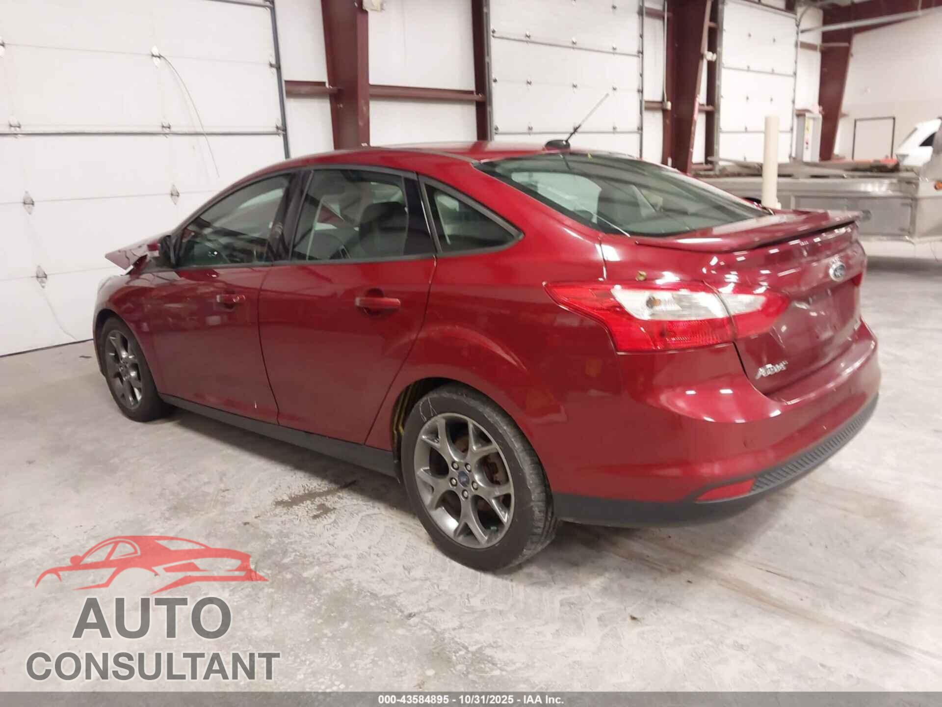FORD FOCUS 2013 - 1FADP3F26DL232250