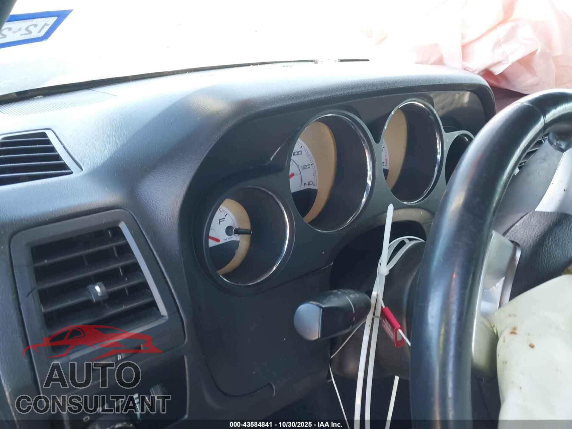 DODGE CHALLENGER 2012 - 2C3CDYAG6CH176860
