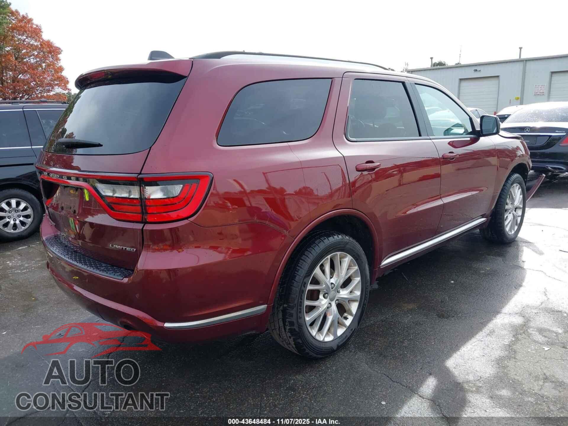 DODGE DURANGO 2016 - 1C4RDJDG7GC397935