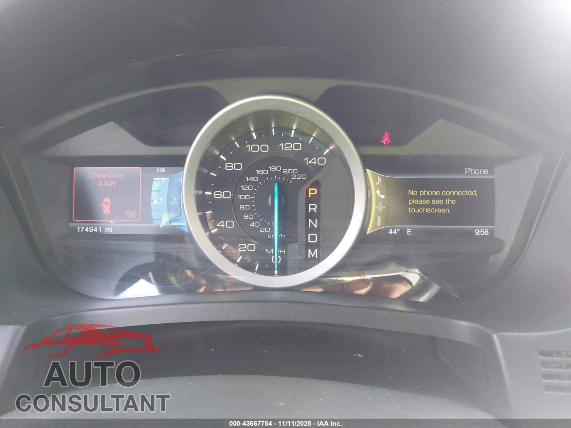 FORD EXPLORER 2012 - 1FMHK7F87CGA56236