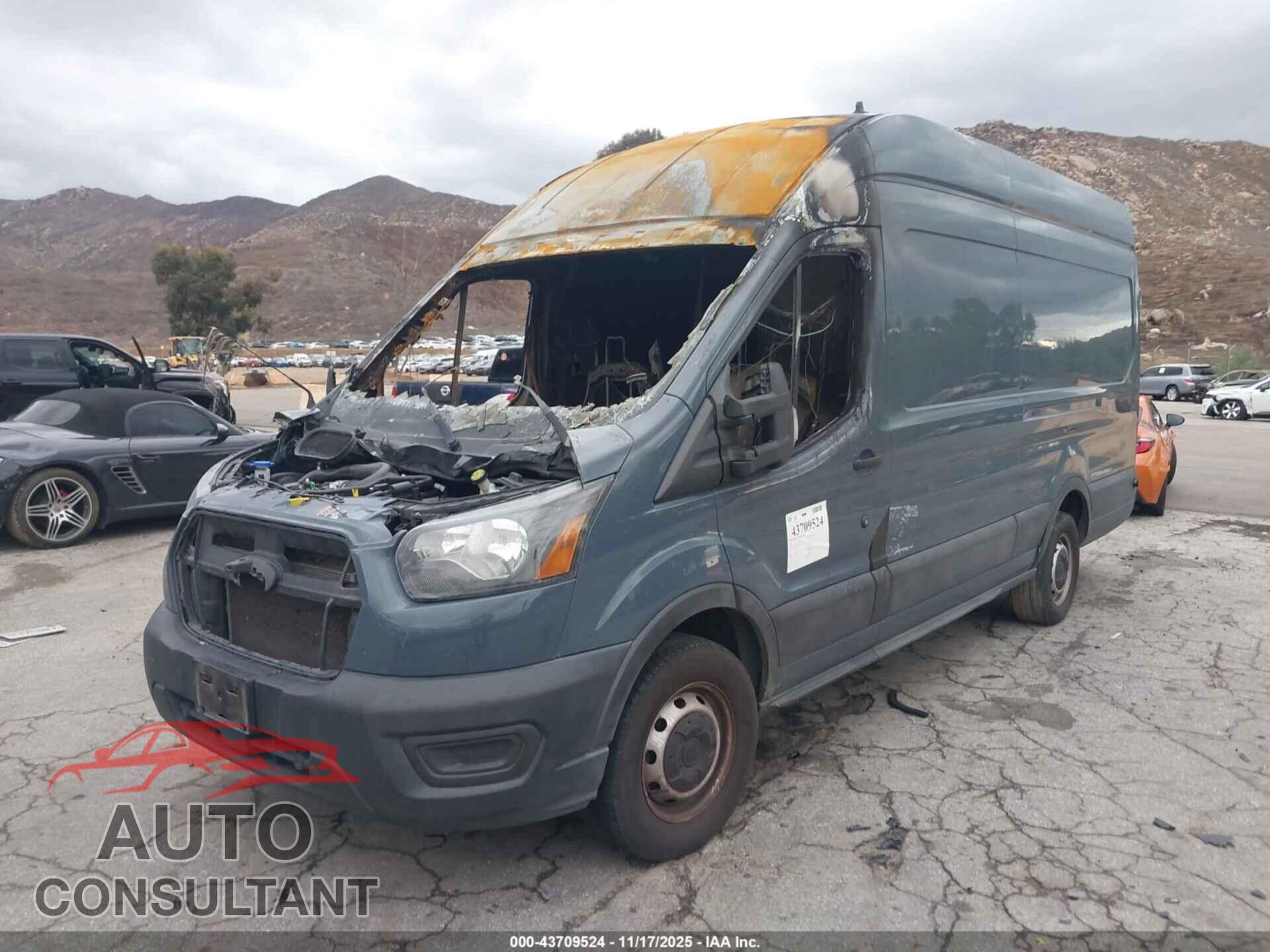 FORD TRANSIT-250 CARGO VAN 2021 - 1FTBR3X88MKA54619