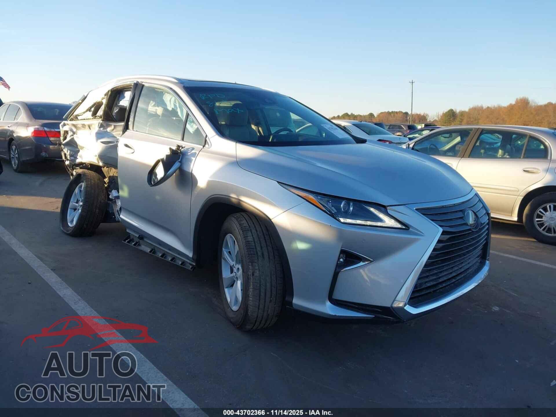 LEXUS RX 350 2017 - 2T2ZZMCA5HC037521