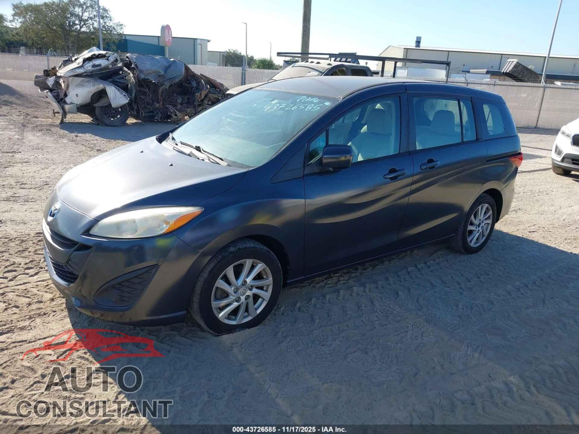 MAZDA MAZDA5 2012 - JM1CW2BL7C0102981
