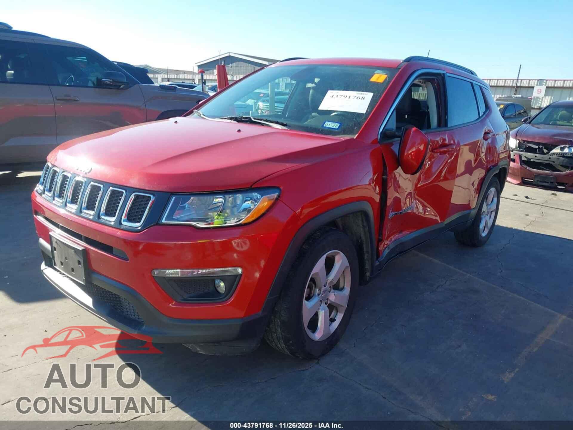 JEEP COMPASS 2021 - 3C4NJCBB3MT502206