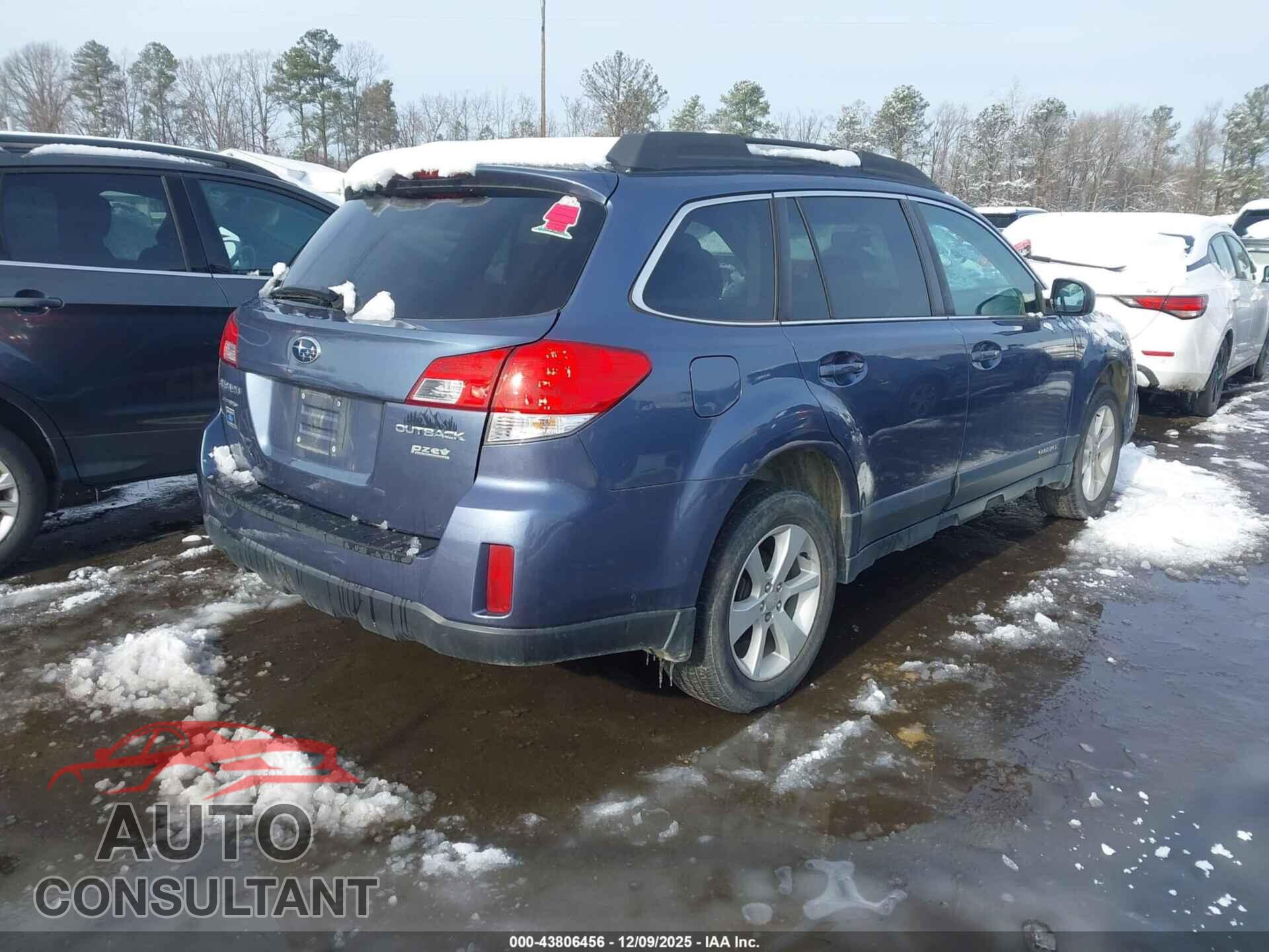SUBARU OUTBACK 2014 - 4S4BRBCC3E3297699