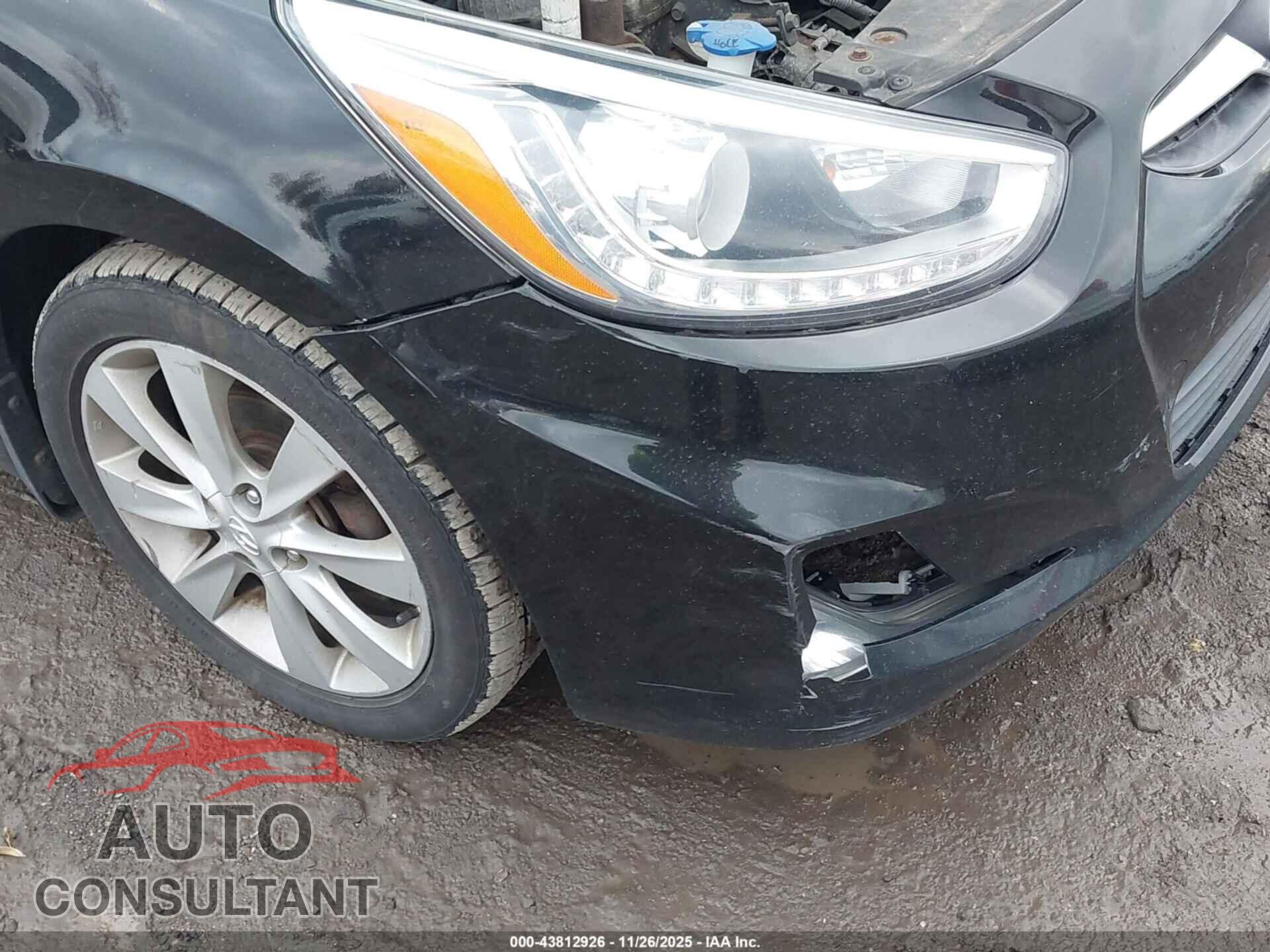 HYUNDAI ACCENT 2014 - KMHCU4AE7EU769996