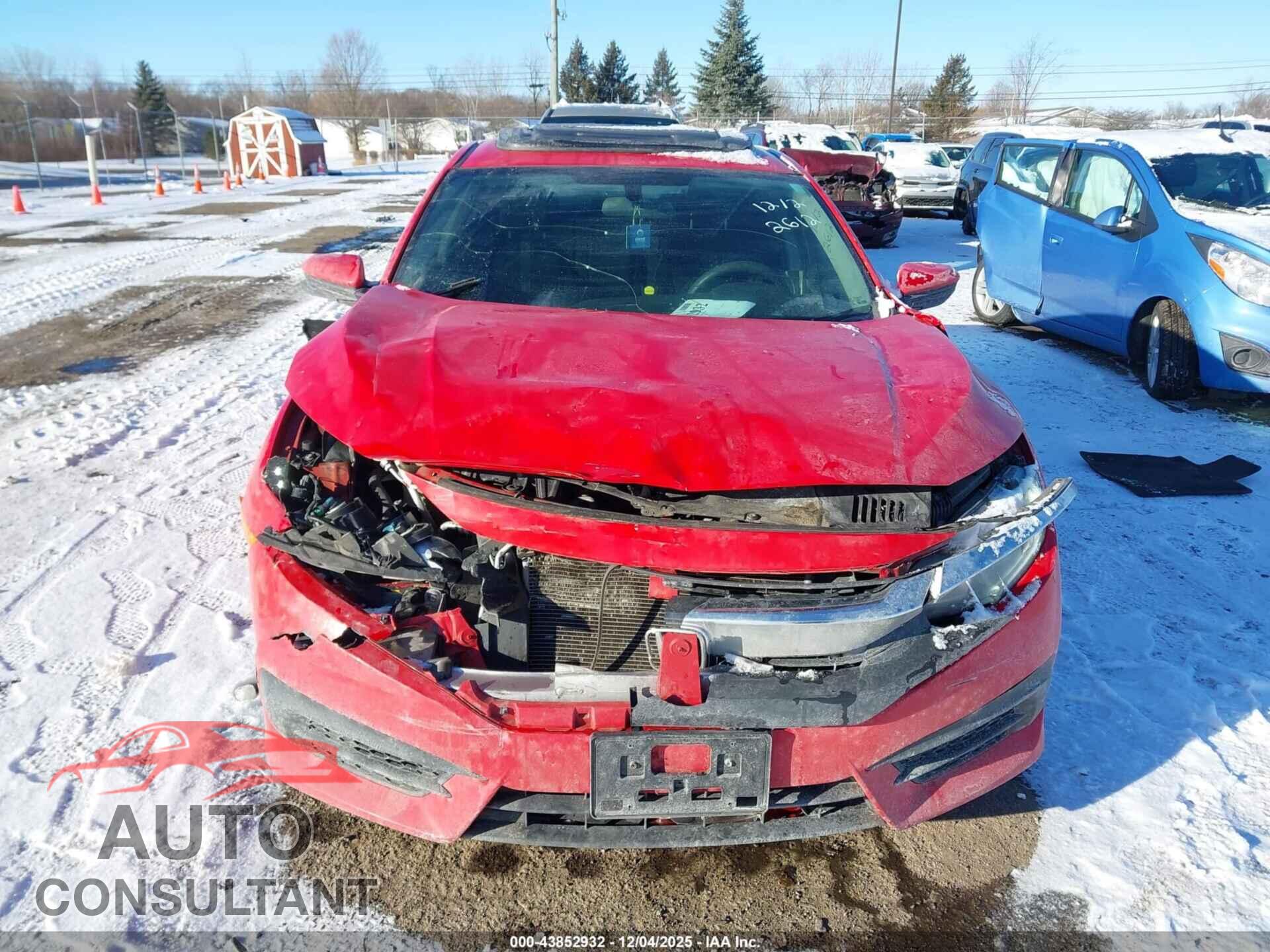 HONDA CIVIC 2016 - 2HGFC2F74GH552612