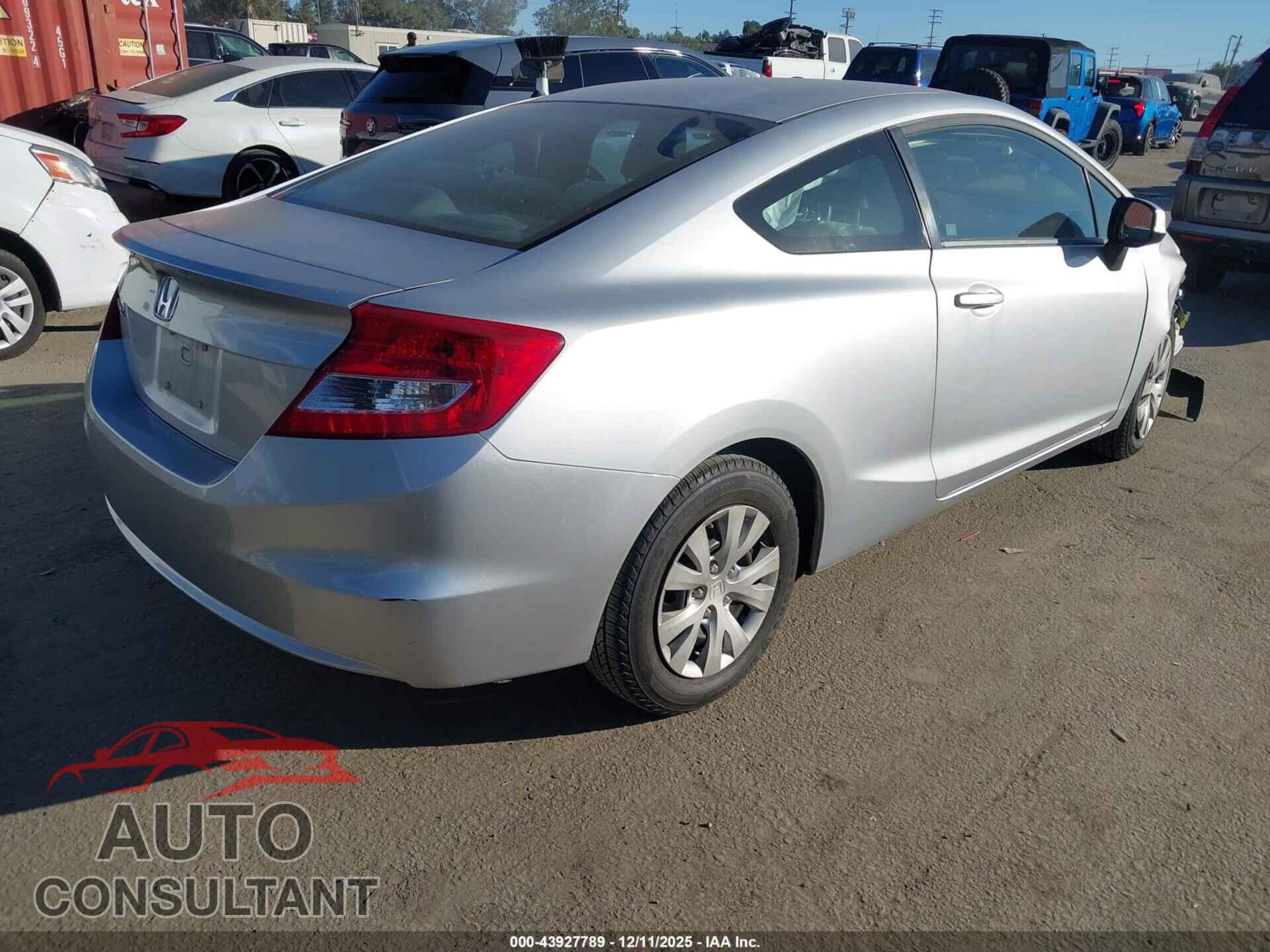 HONDA CIVIC 2012 - 2HGFG3B51CH557470