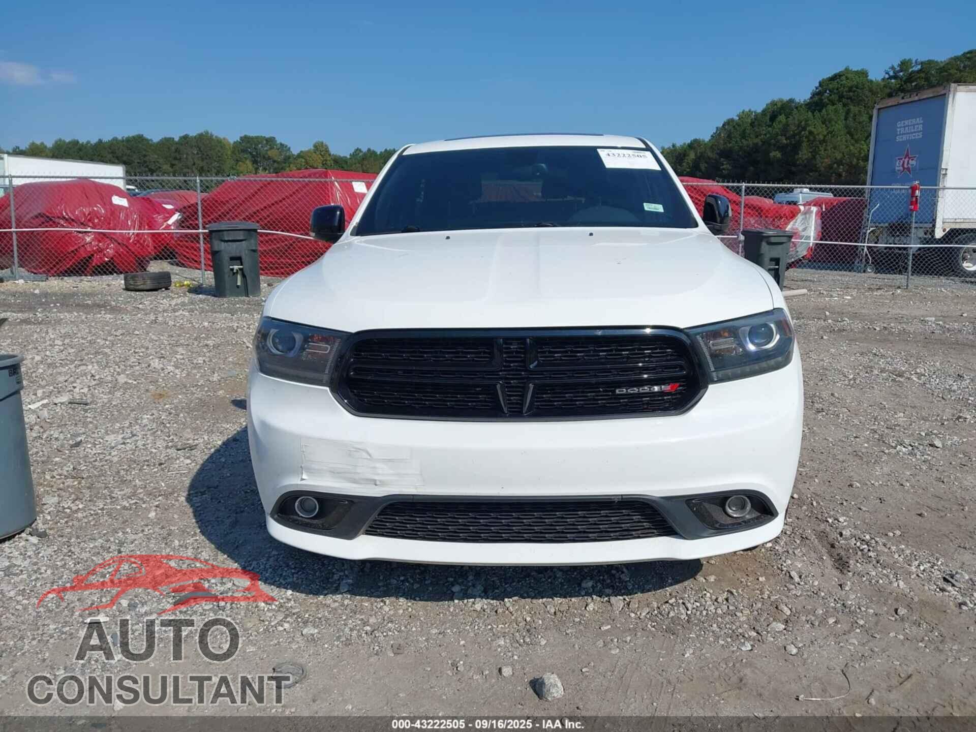 DODGE DURANGO 2015 - 1C4RDHDG6FC857612