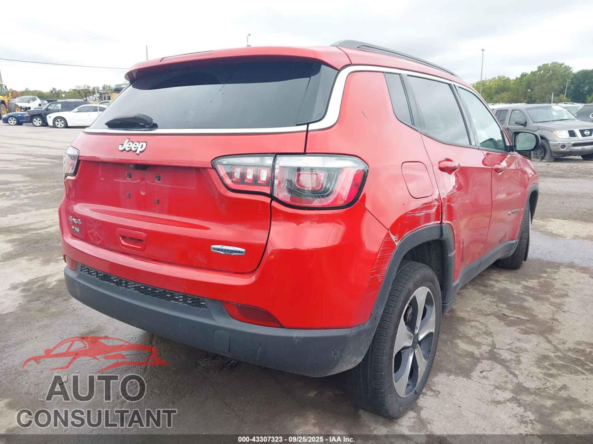 JEEP NEW COMPASS 2017 - 3C4NJDBB3HT617044