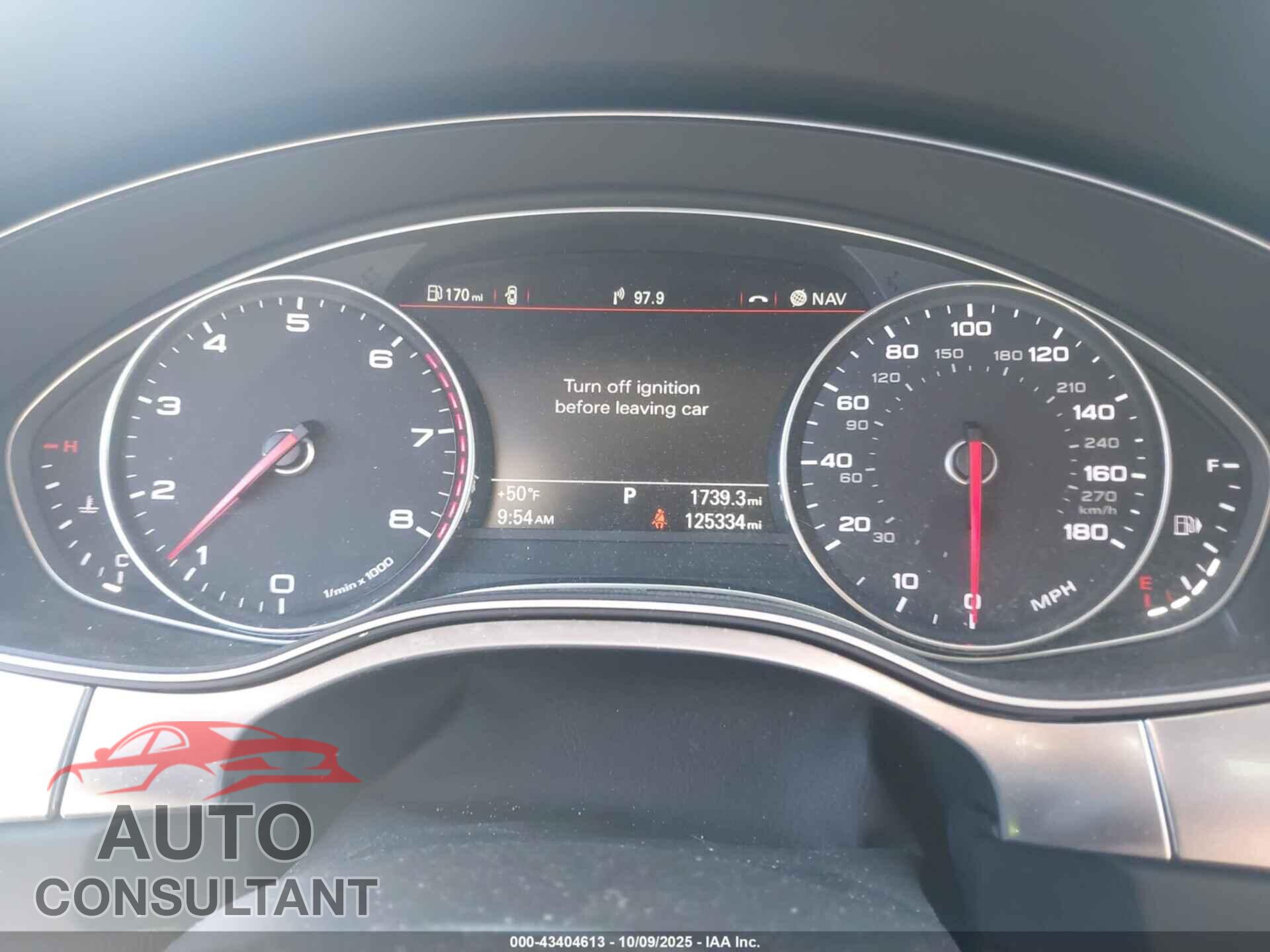 AUDI A6 2014 - WAUGFAFC1EN137993