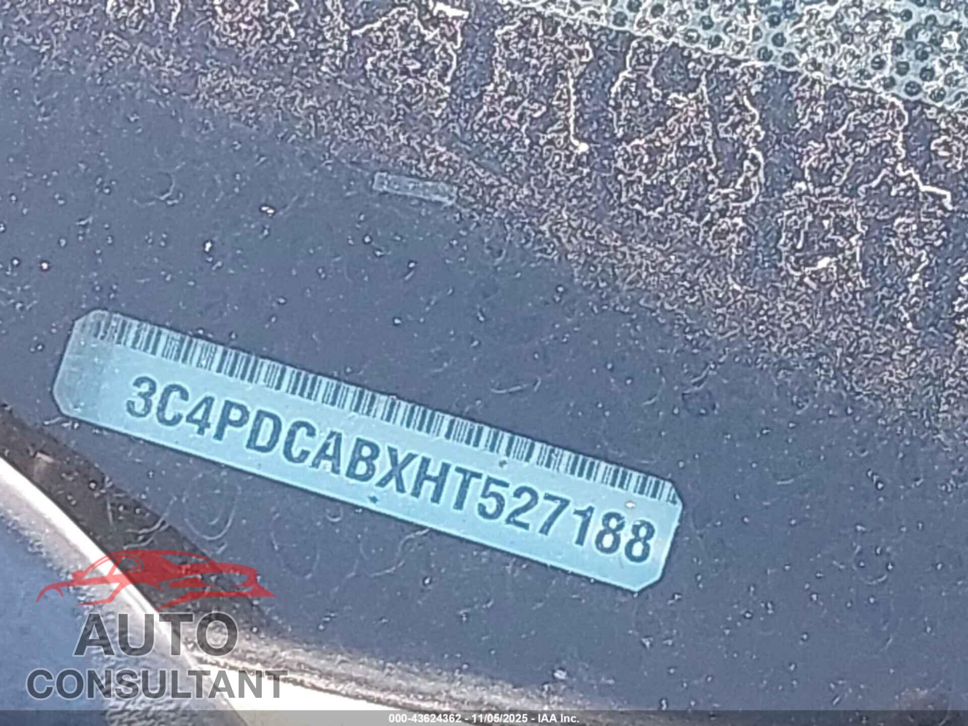 DODGE JOURNEY 2017 - 3C4PDCABXHT527188