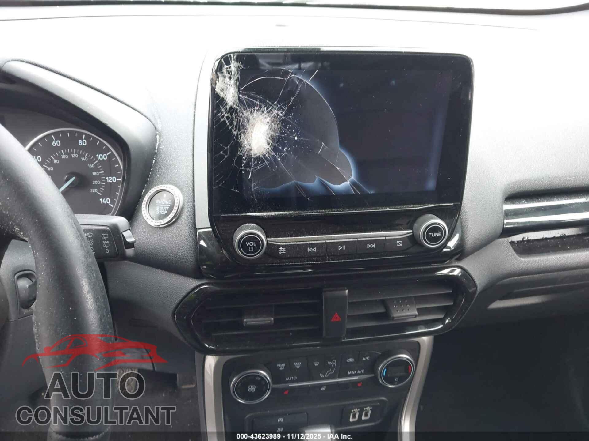 FORD ECOSPORT 2021 - MAJ6S3KL8MC402811