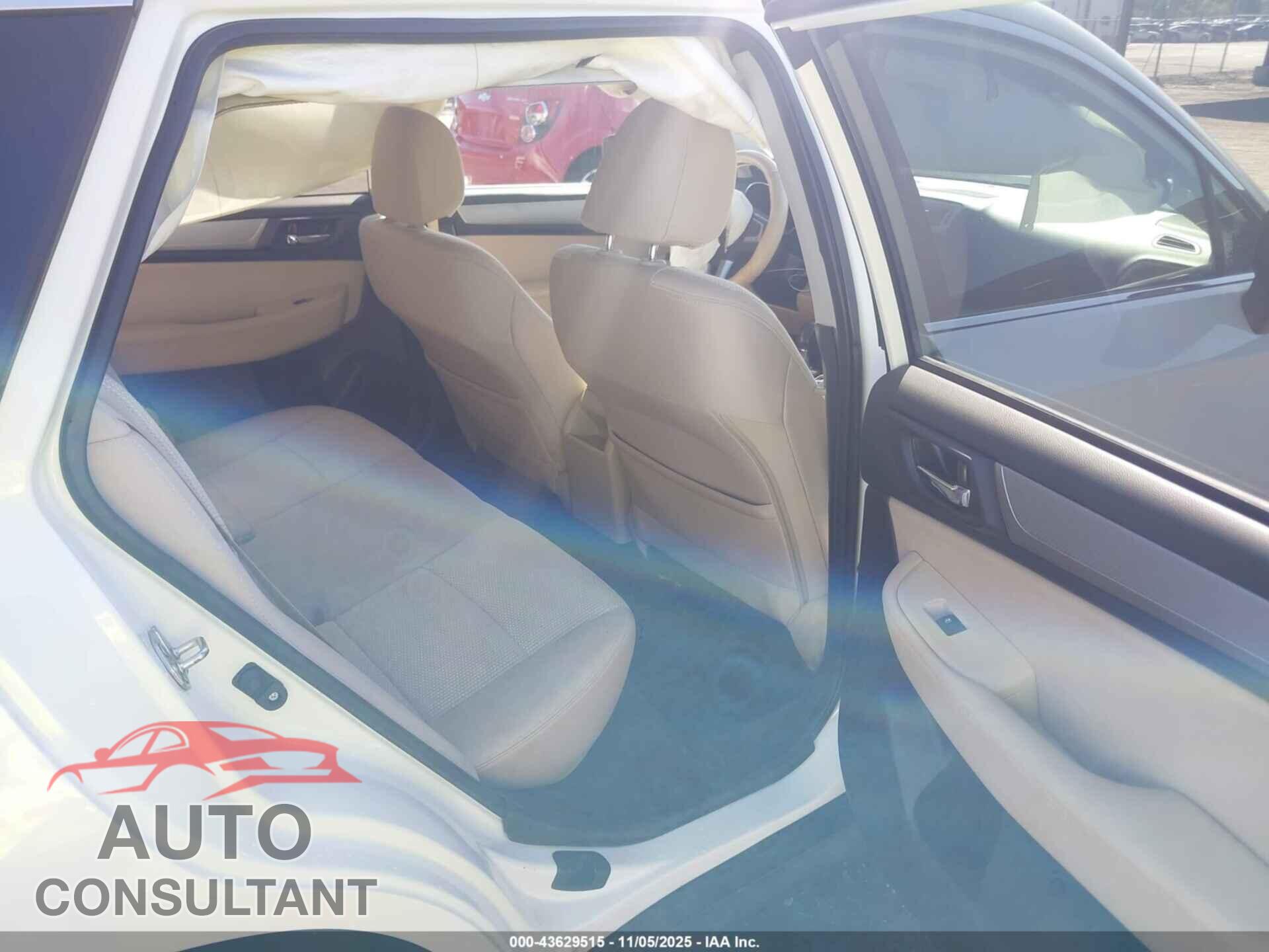 SUBARU OUTBACK 2015 - 4S4BSBCC0F3329899