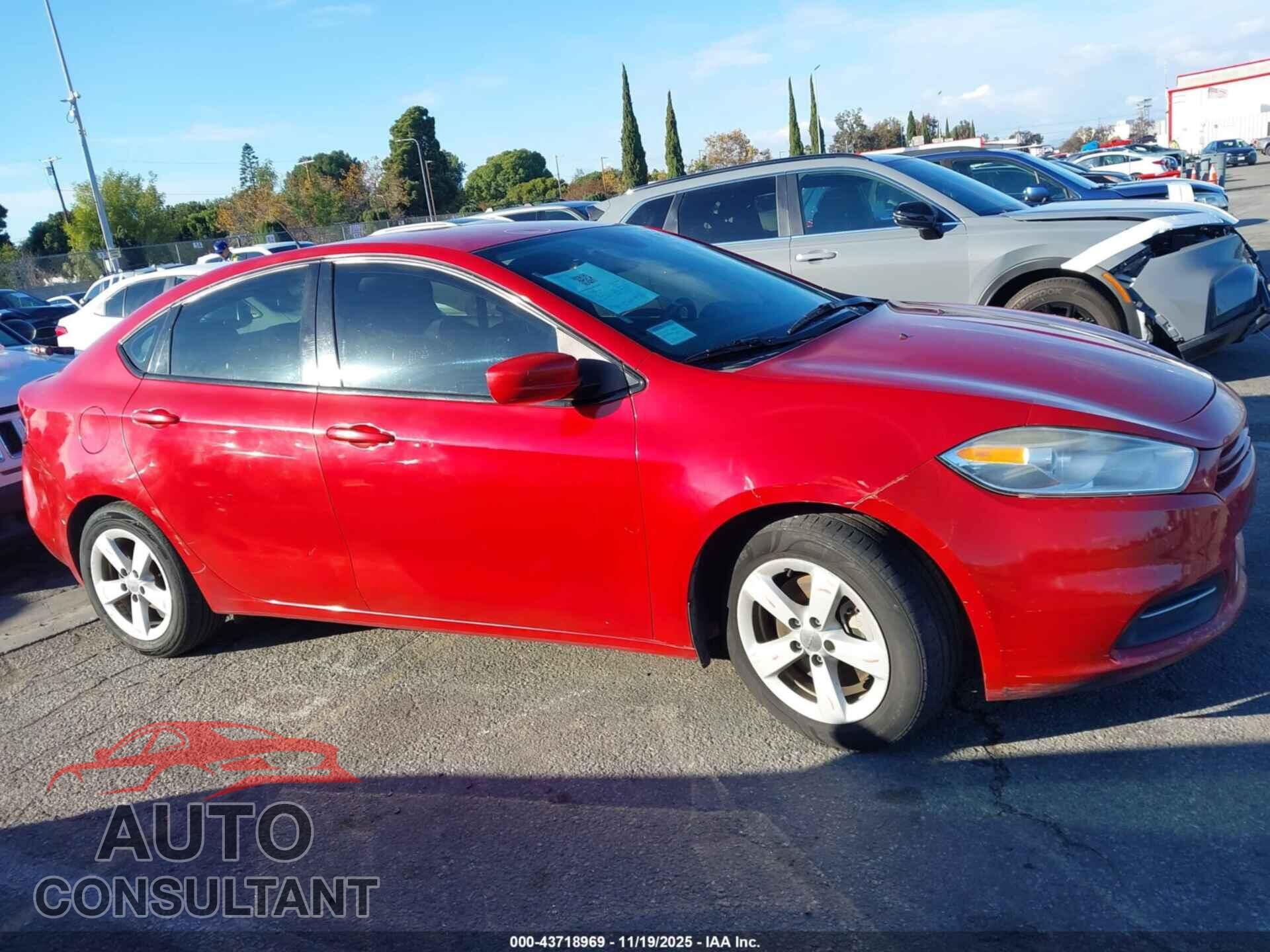 DODGE DART 2016 - 1C3CDFFA5GD816164
