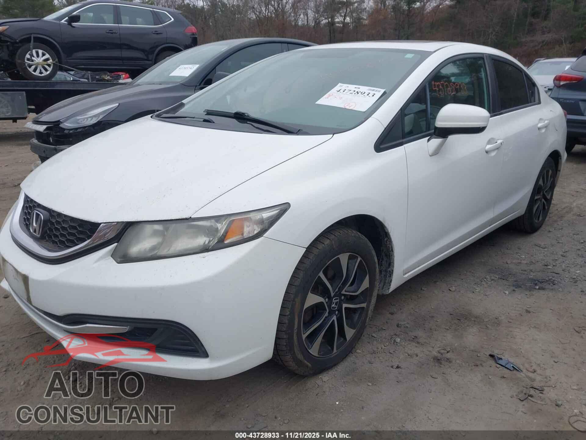 HONDA CIVIC 2014 - 19XFB2F83EE028211