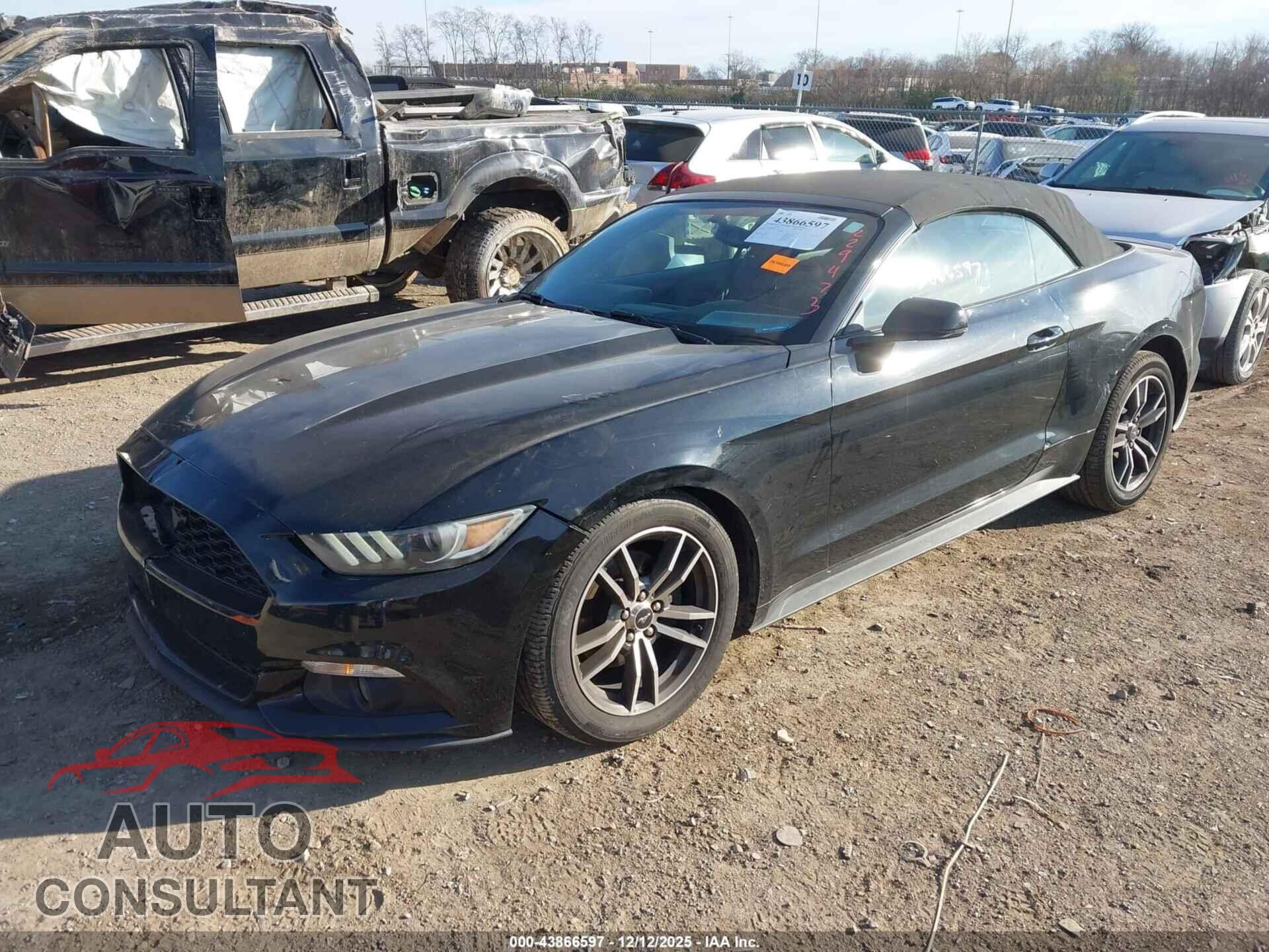 FORD MUSTANG 2017 - 1FATP8UH8H5229473