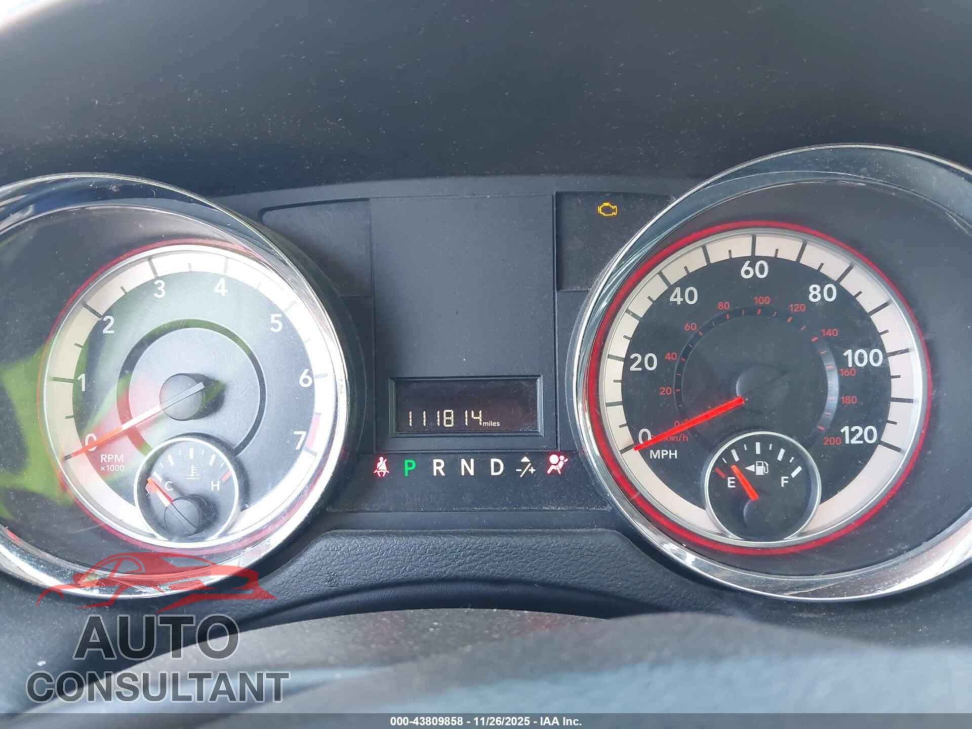 DODGE GRAND CARAVAN 2016 - 2C4RDGBG1GR386152