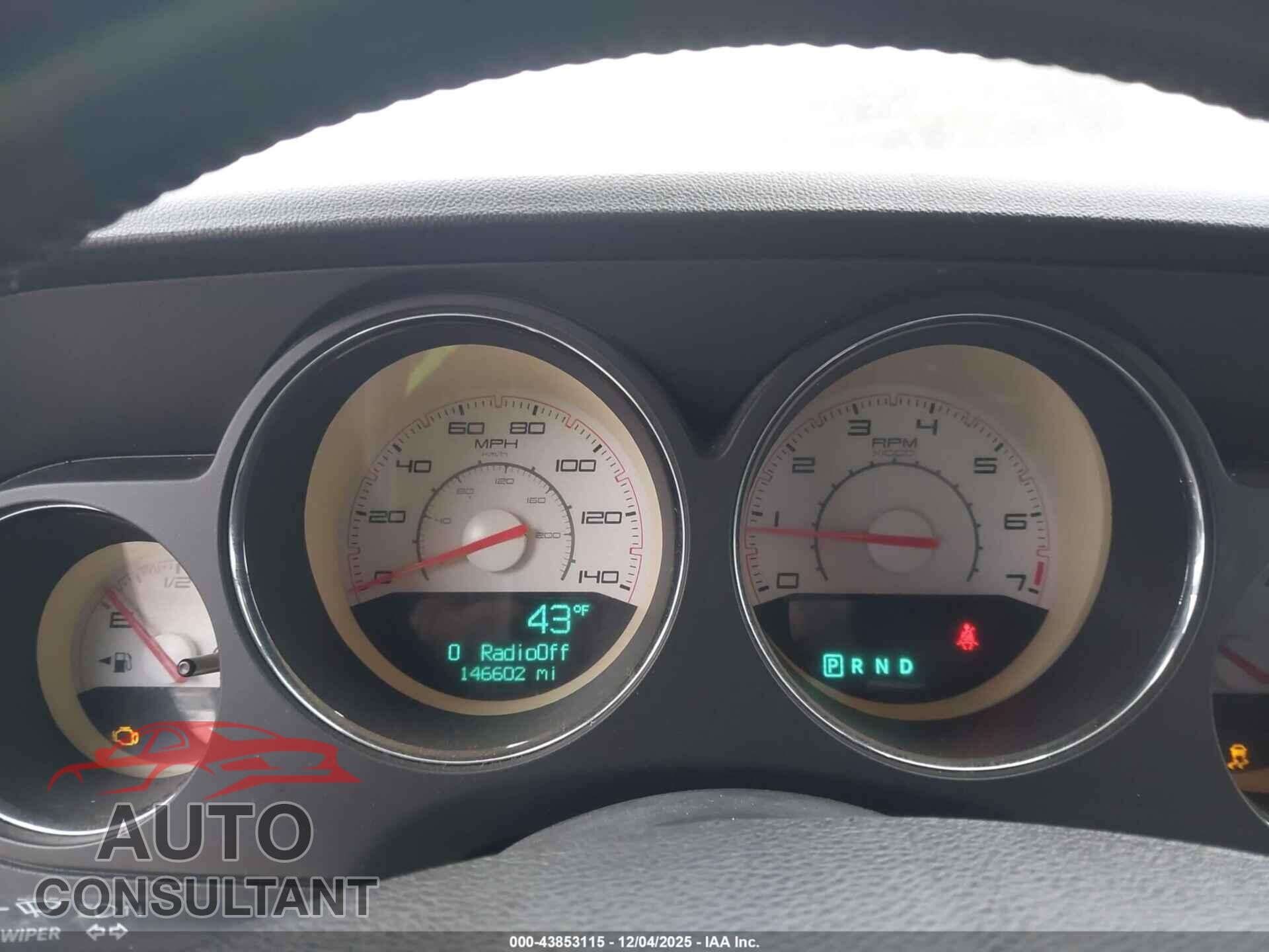 DODGE CHALLENGER 2012 - 2C3CDYAG2CH162115