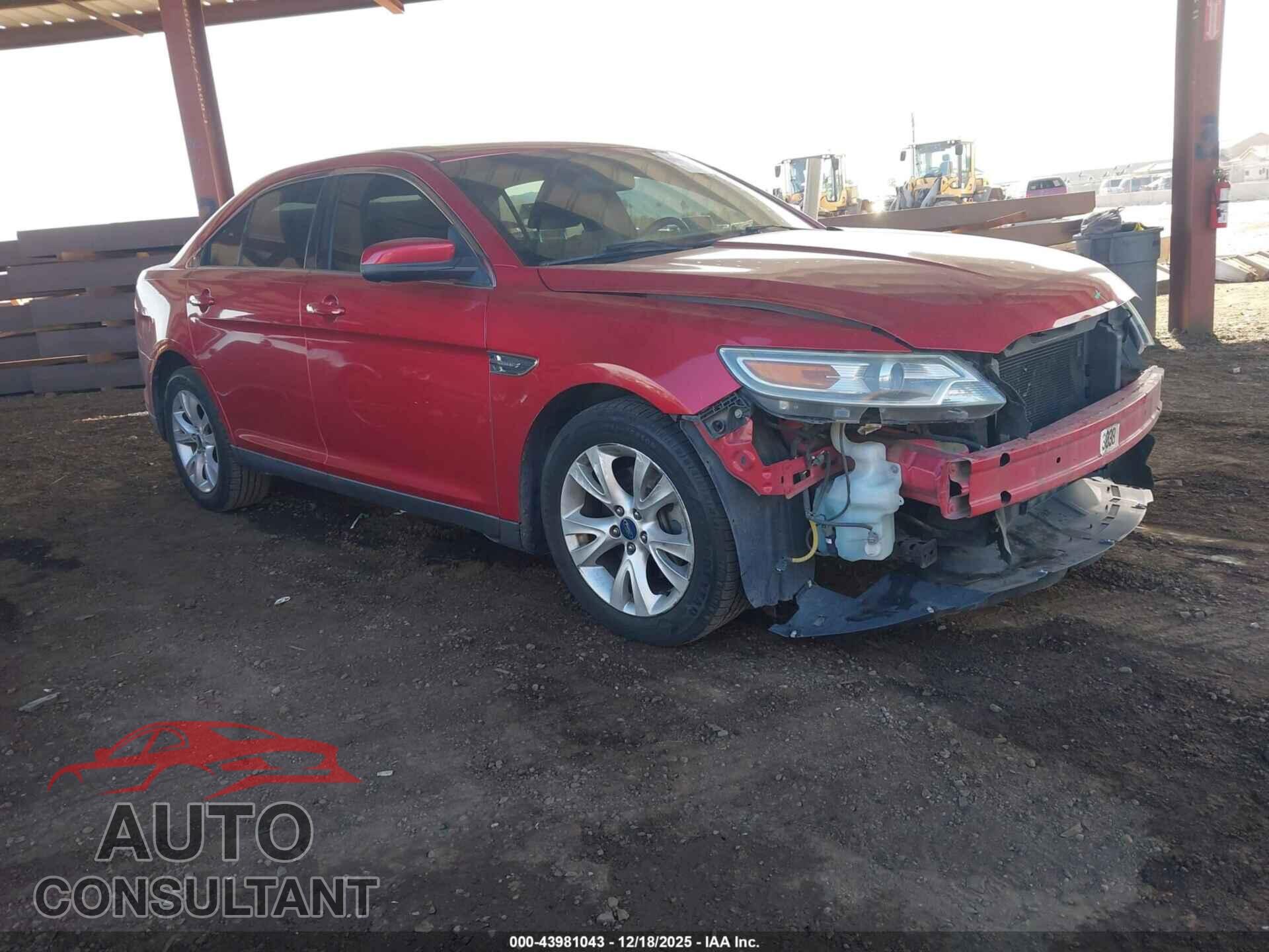 FORD TAURUS 2012 - 1FAHP2EW0CG127114