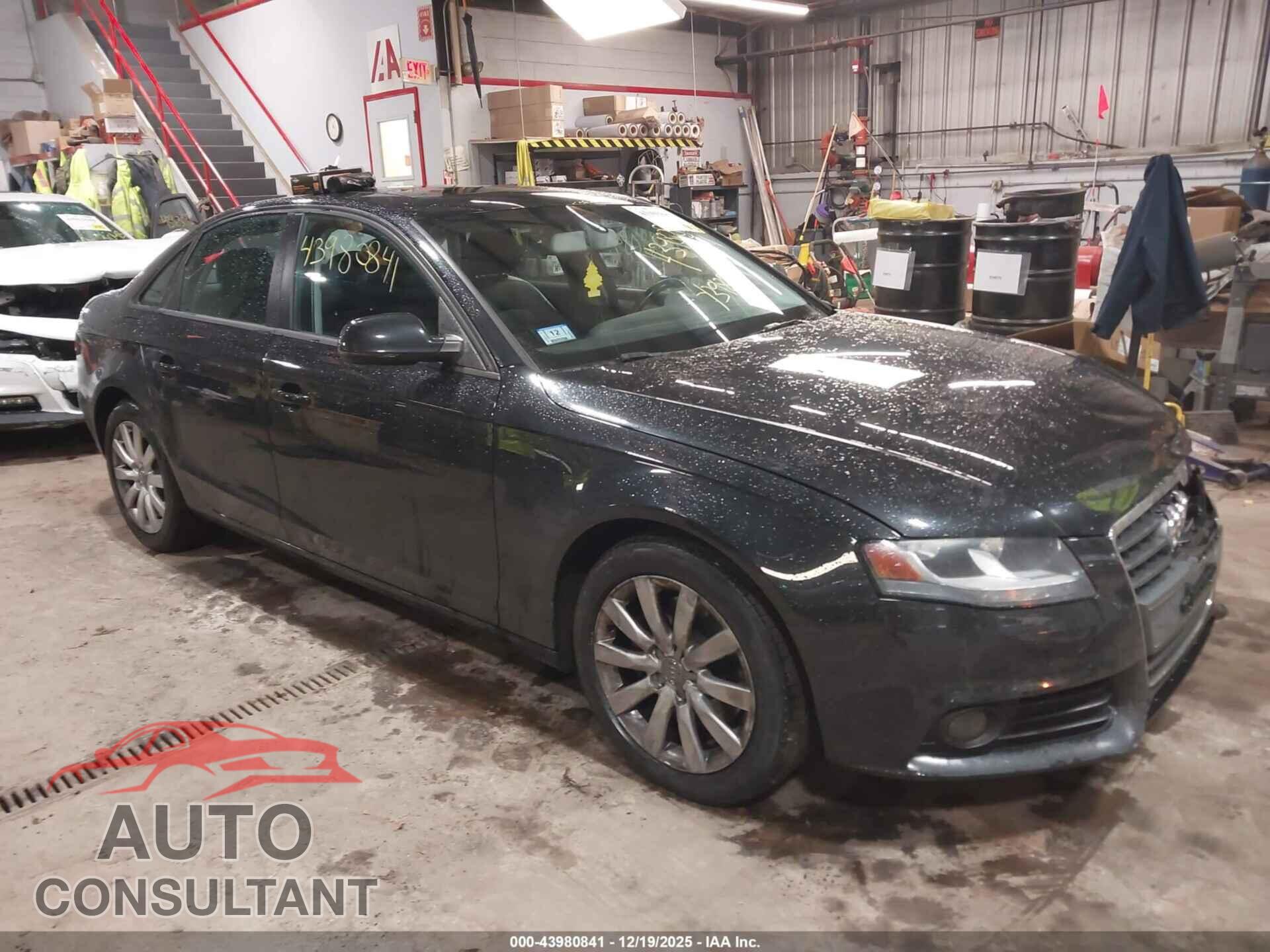 AUDI A4 2012 - WAUAFAFL2CA118444
