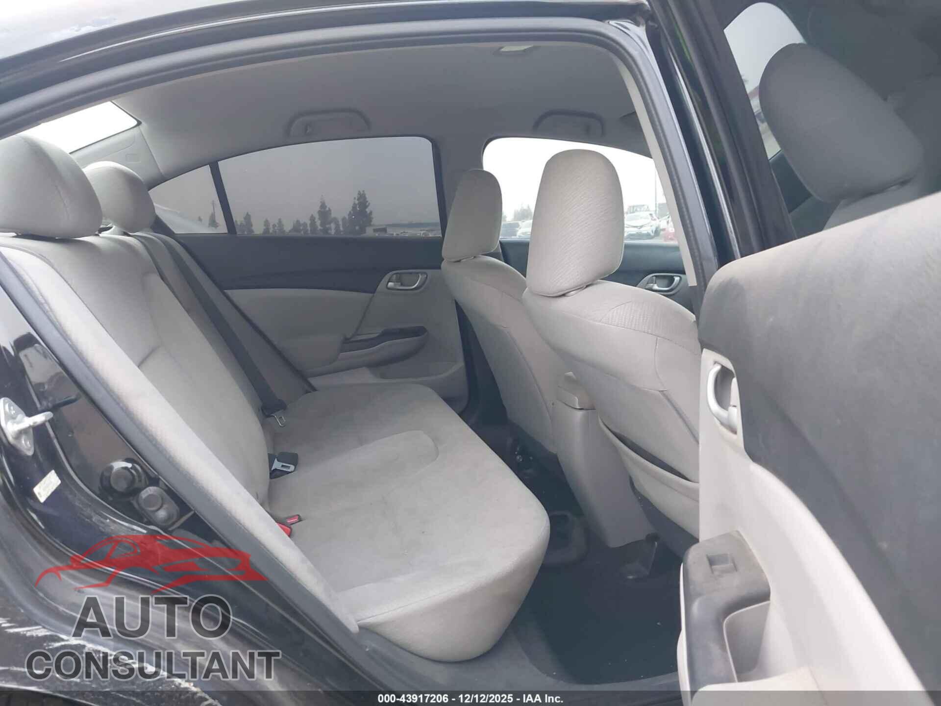 HONDA CIVIC 2013 - 2HGFB2F52DH540908