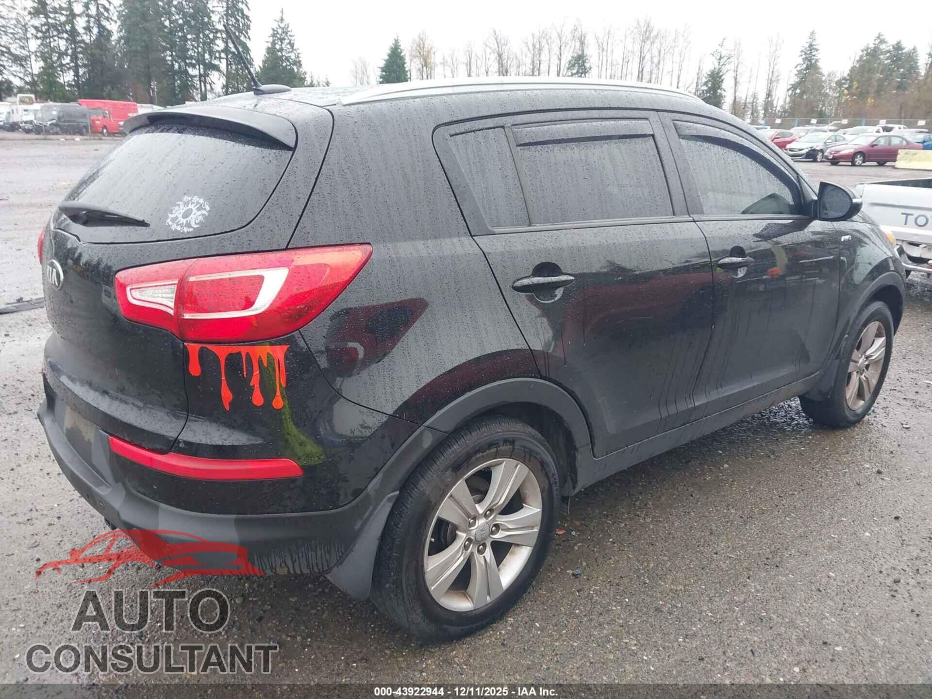 KIA SPORTAGE 2013 - KNDPBCA24D7431898