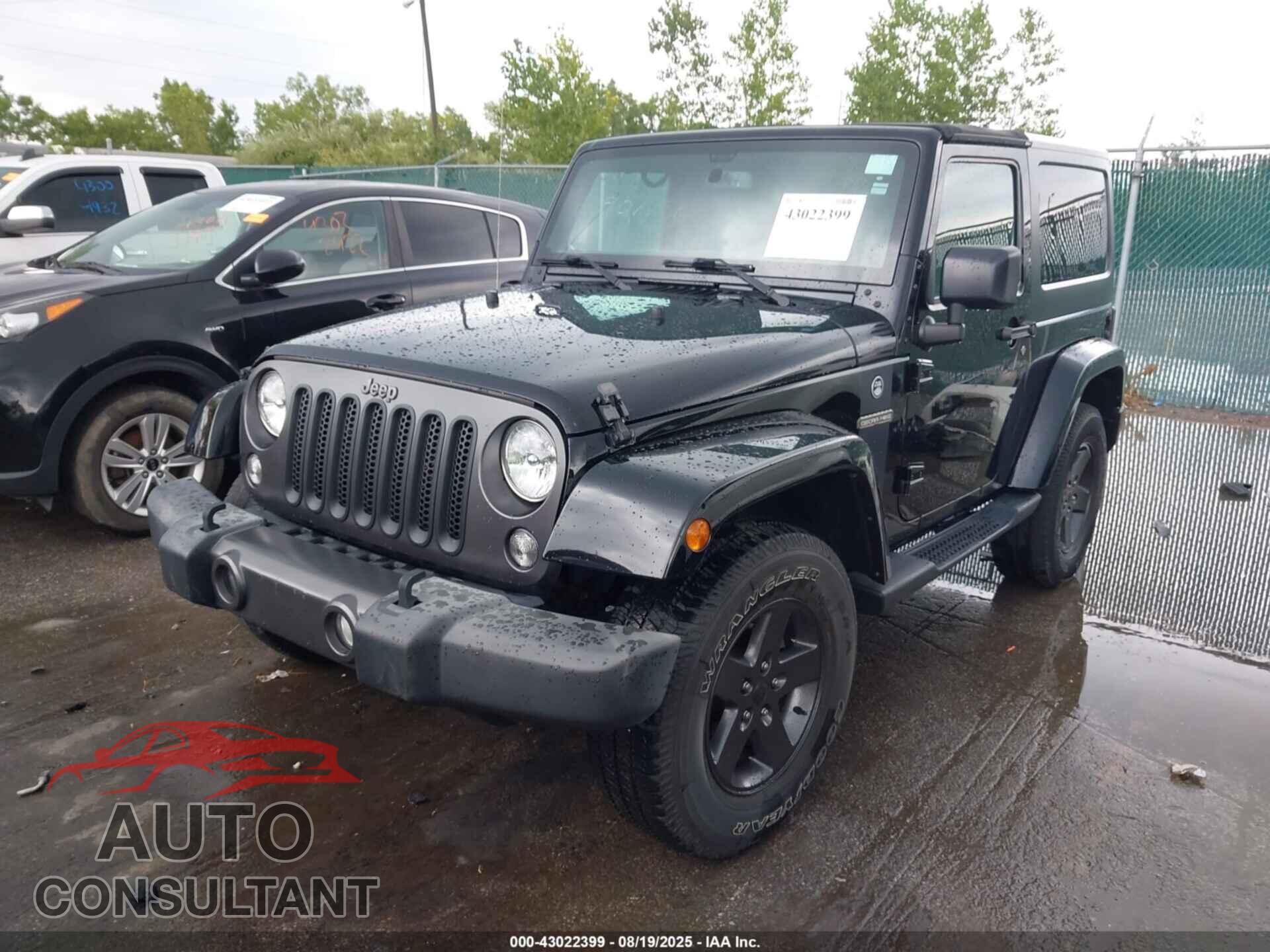 JEEP WRANGLER 2016 - 1C4AJWAG3GL227109