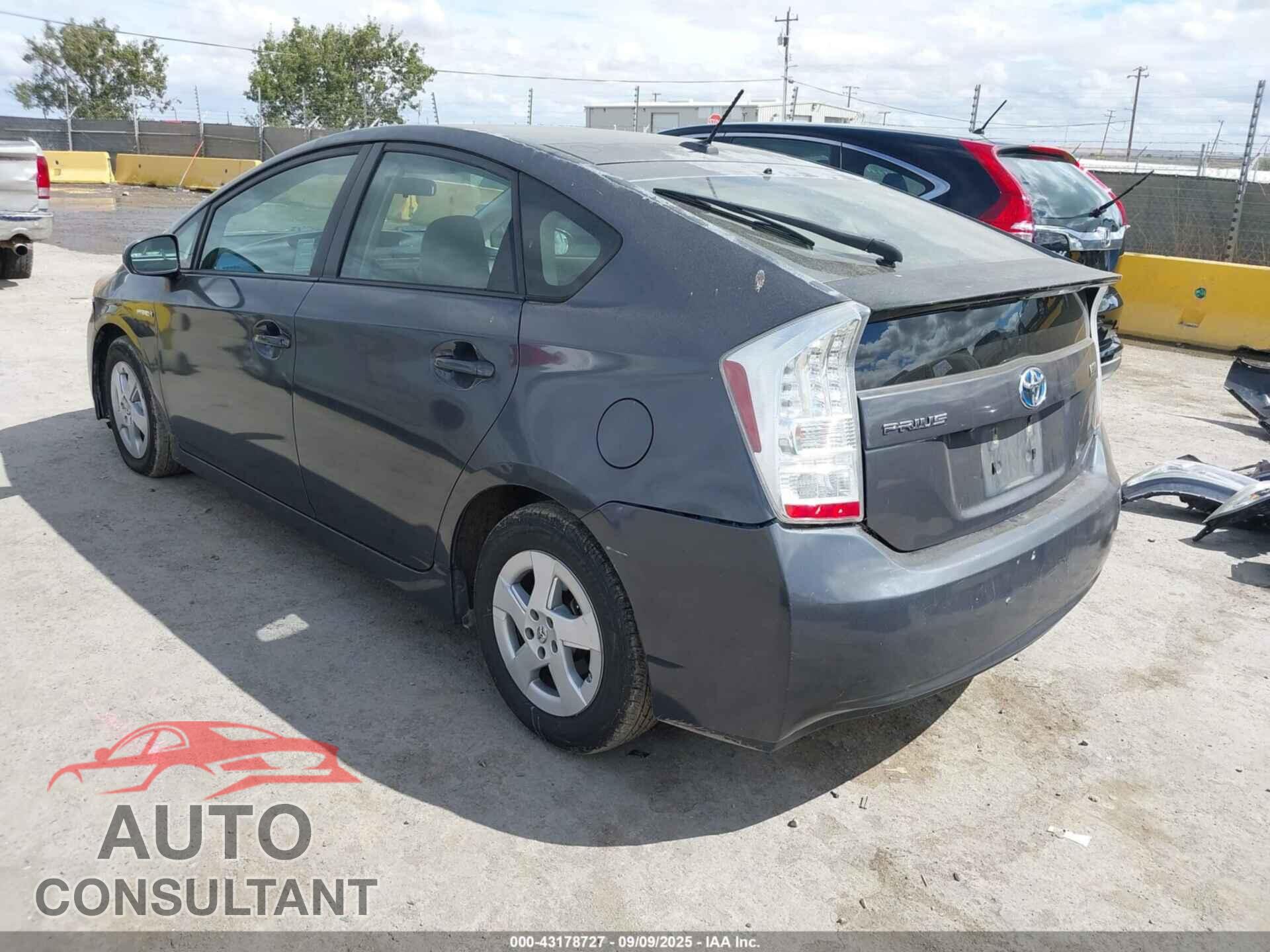 TOYOTA PRIUS 2011 - JTDKN3DU2B5311279