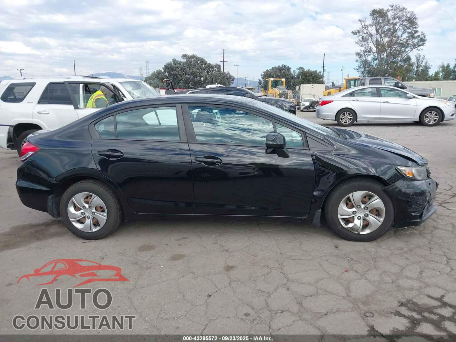 HONDA CIVIC 2013 - 19XFB2F59DE291730
