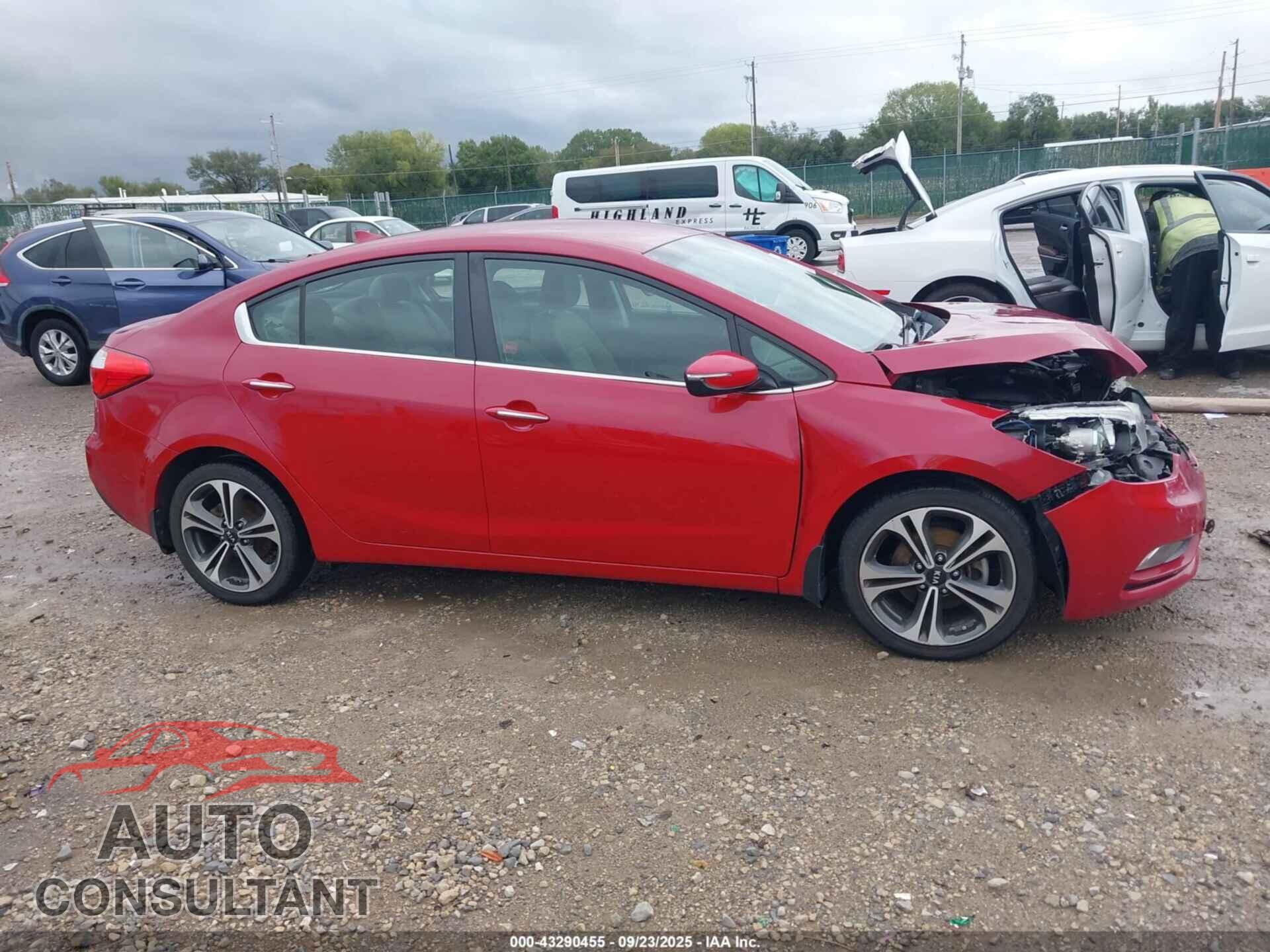 KIA FORTE 2014 - KNAFX4A86E5194638