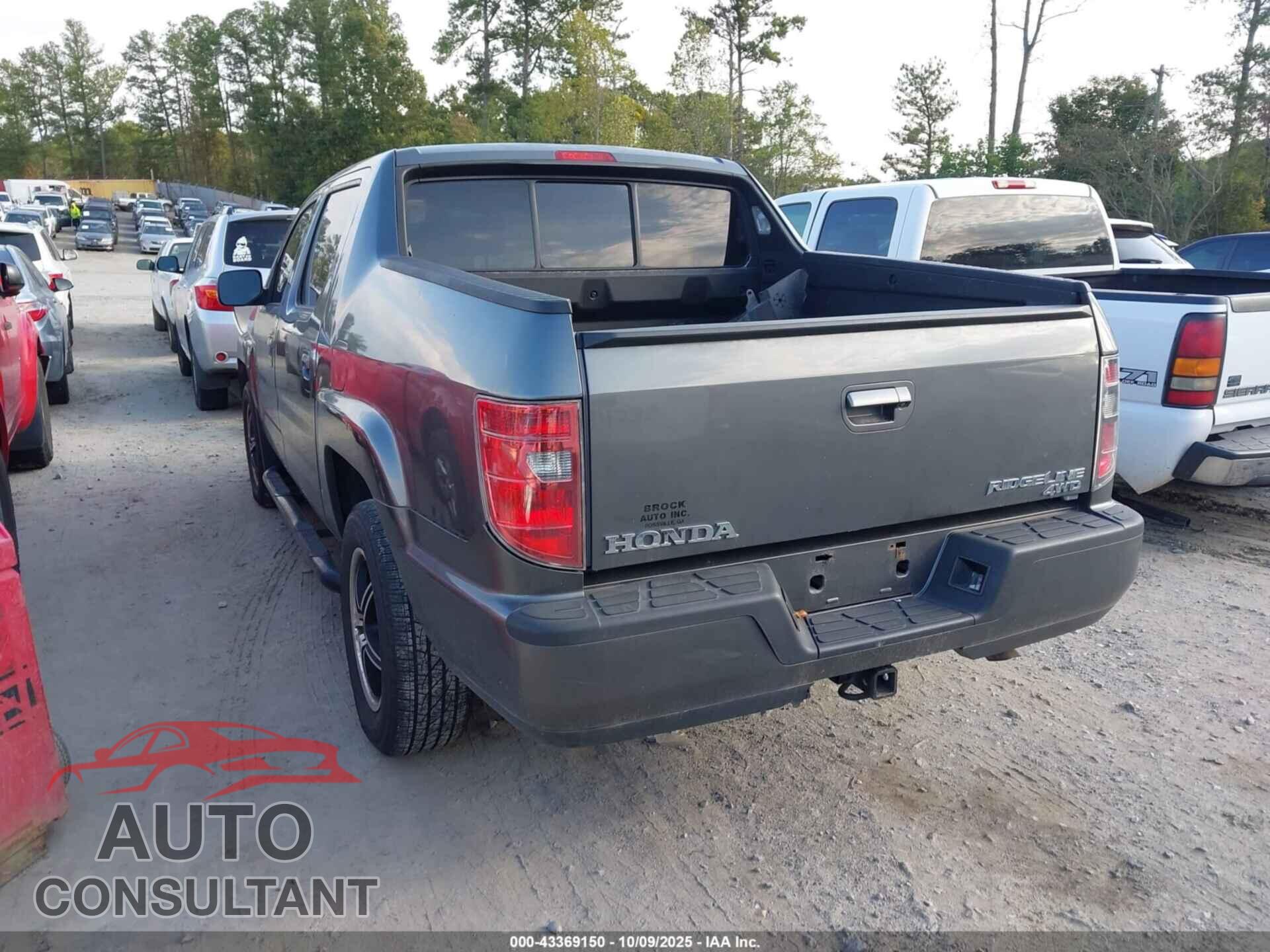 HONDA RIDGELINE 2013 - 5FPYK1F41DB005588