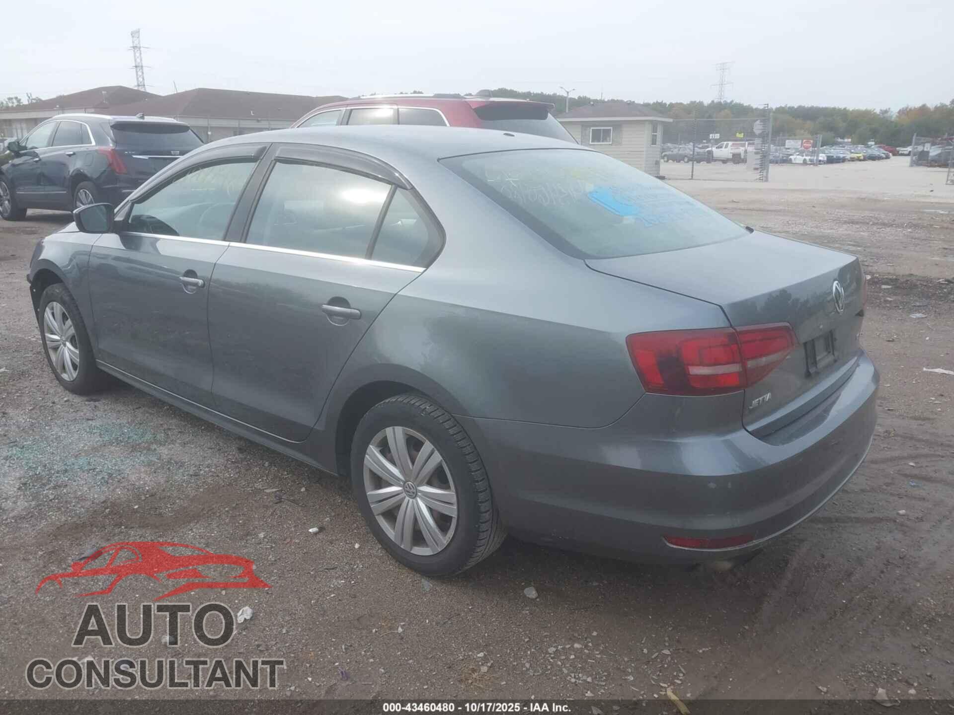 VOLKSWAGEN JETTA 2017 - 3VW2B7AJ8HM258968