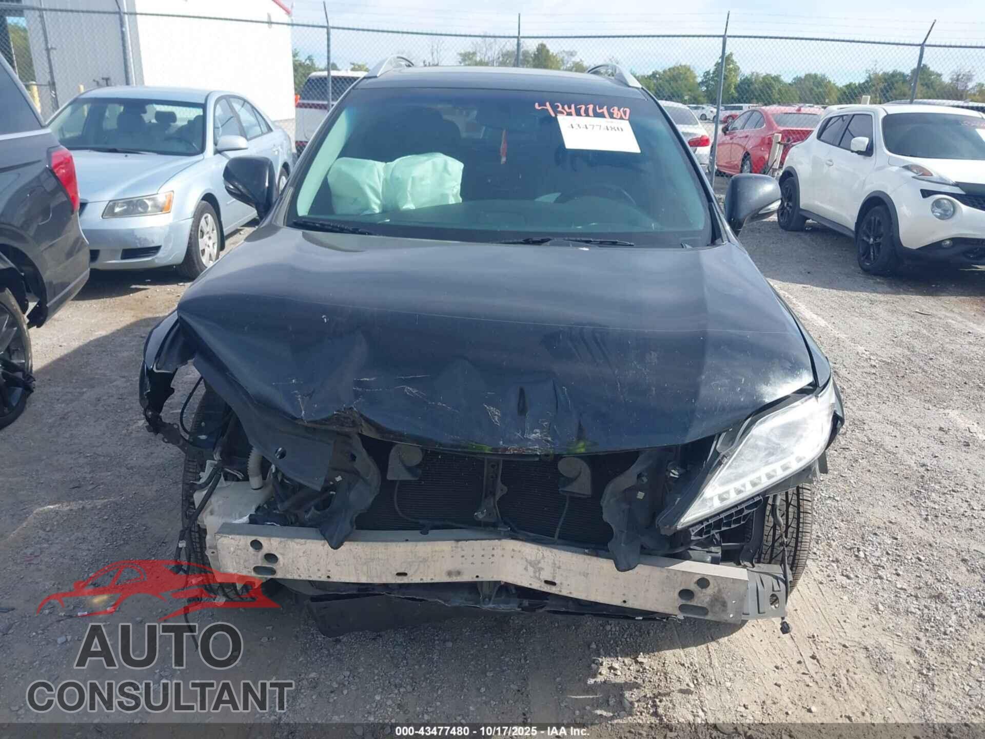 LEXUS RX 350 2013 - 2T2BK1BA7DC206549