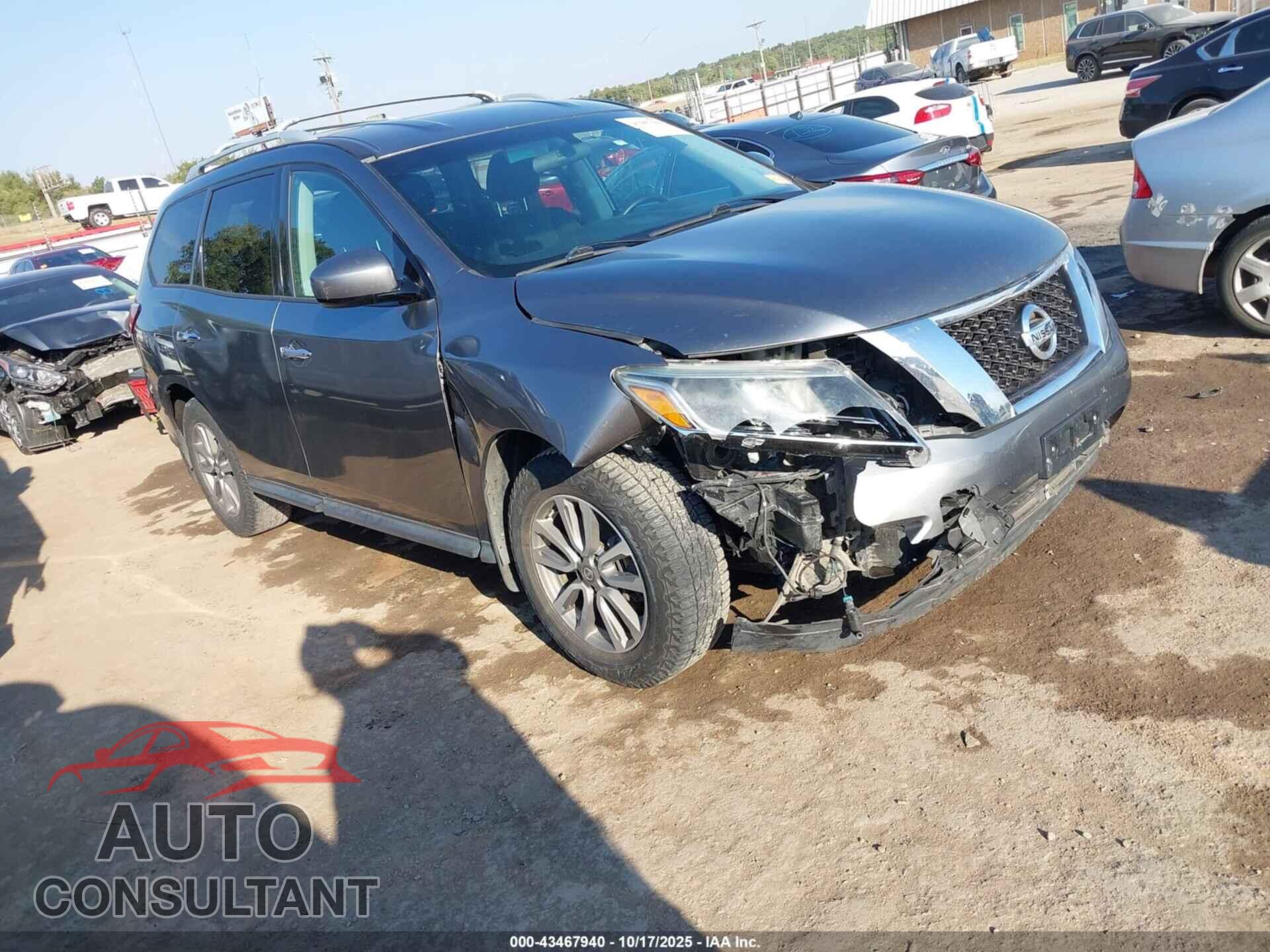 NISSAN PATHFINDER 2016 - 5N1AR2MM9GC651277