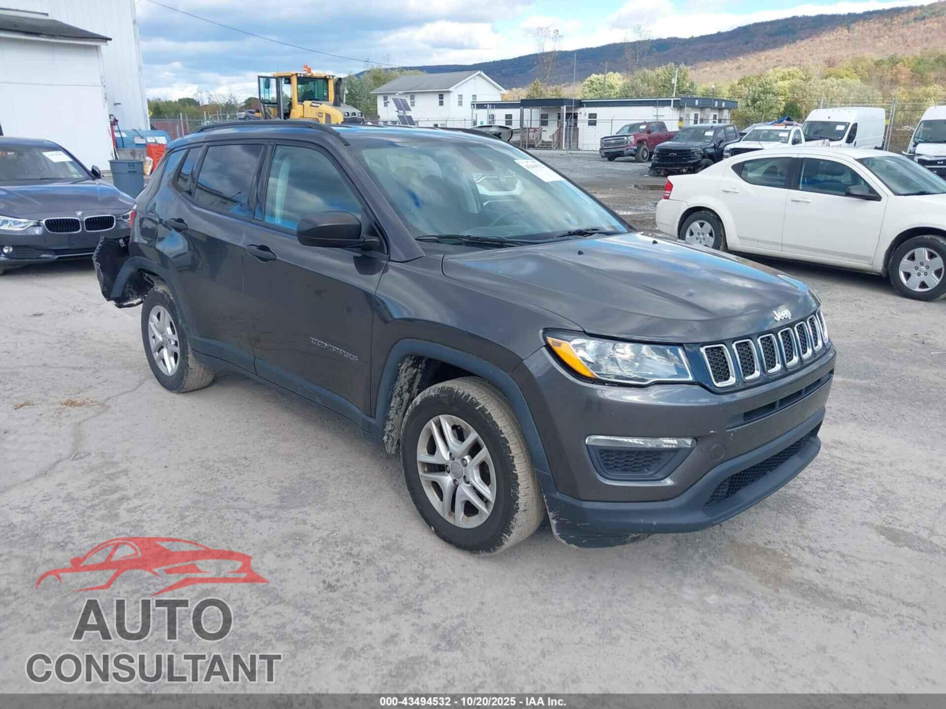 JEEP NEW COMPASS 2017 - 3C4NJCAB5HT643480