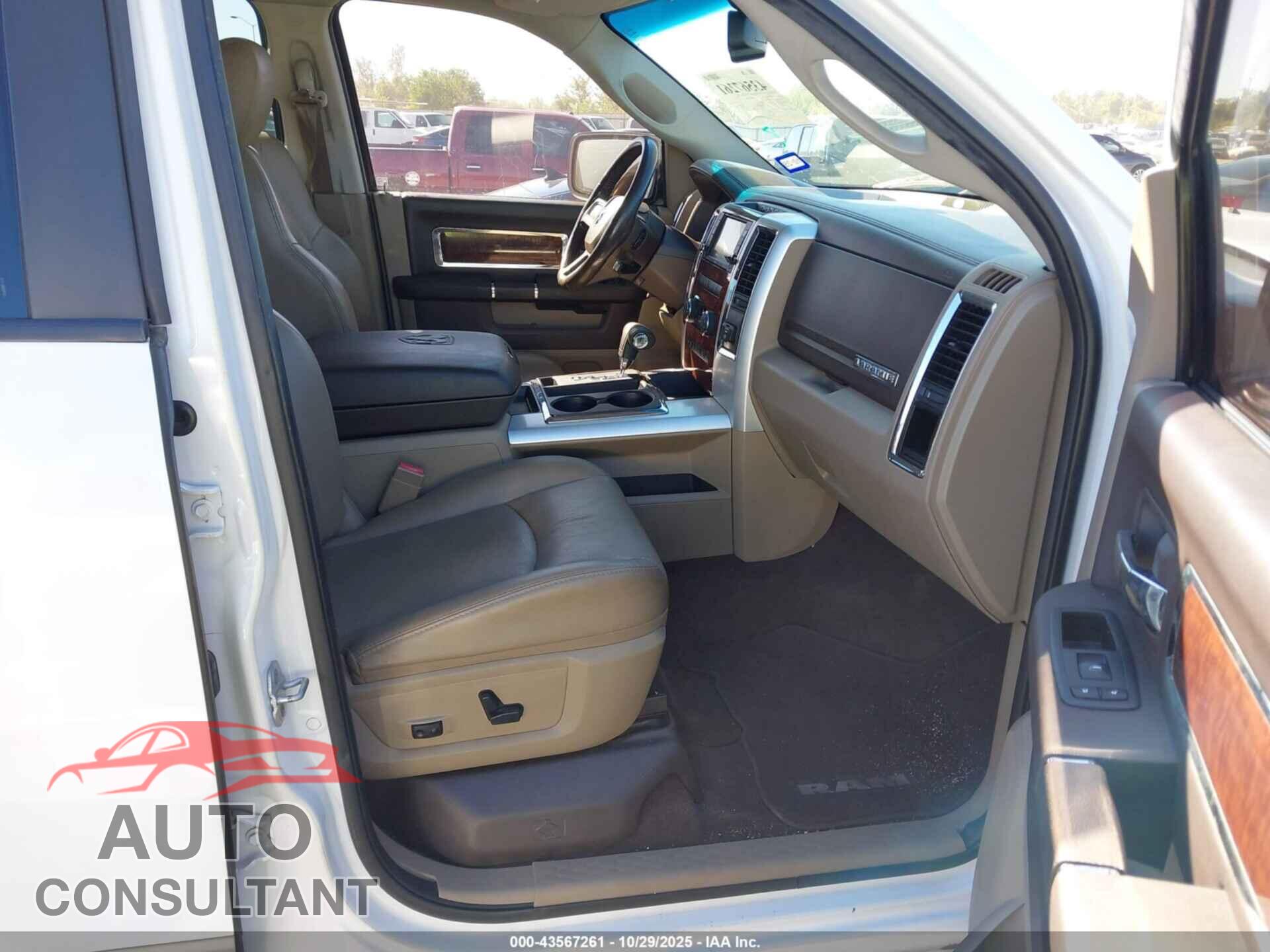 DODGE RAM 1500 2010 - 1D7RB1CT7AS200009