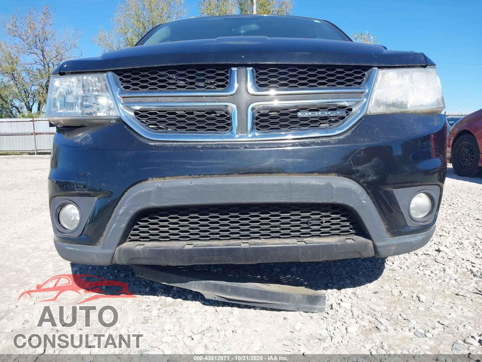 DODGE JOURNEY 2012 - 3C4PDCDG6CT178305
