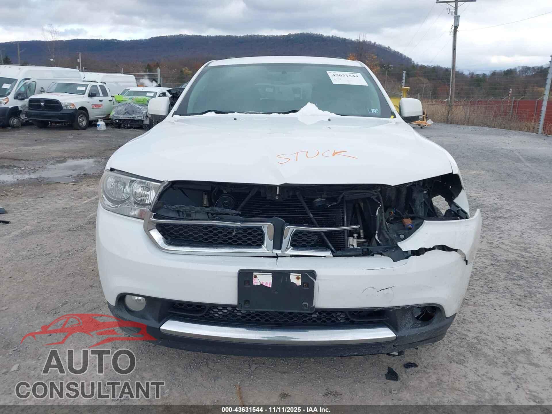 DODGE DURANGO 2013 - 1C4RDJDG8DC680582