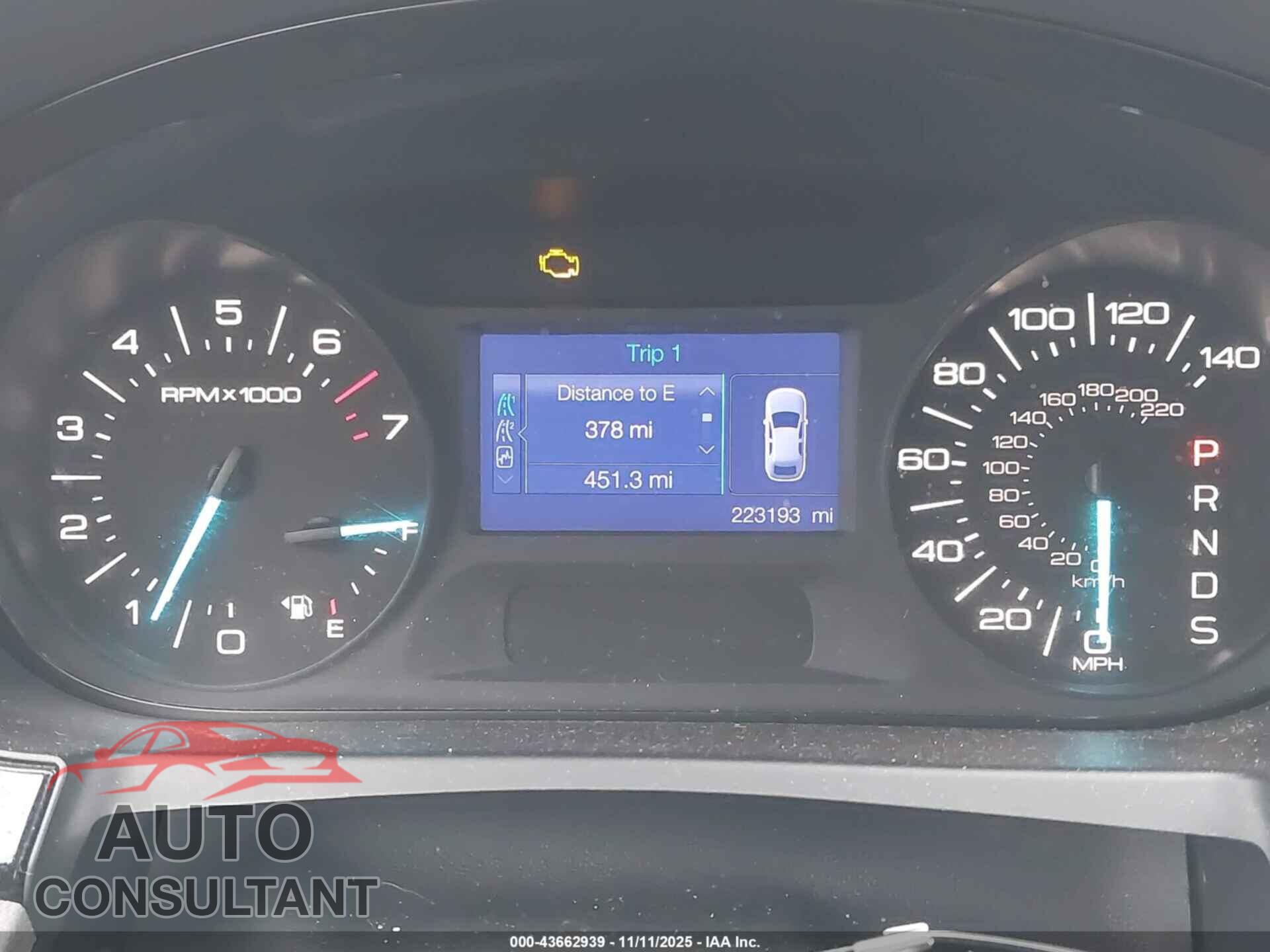 FORD EDGE 2013 - 2FMDK3GC0DBB01181