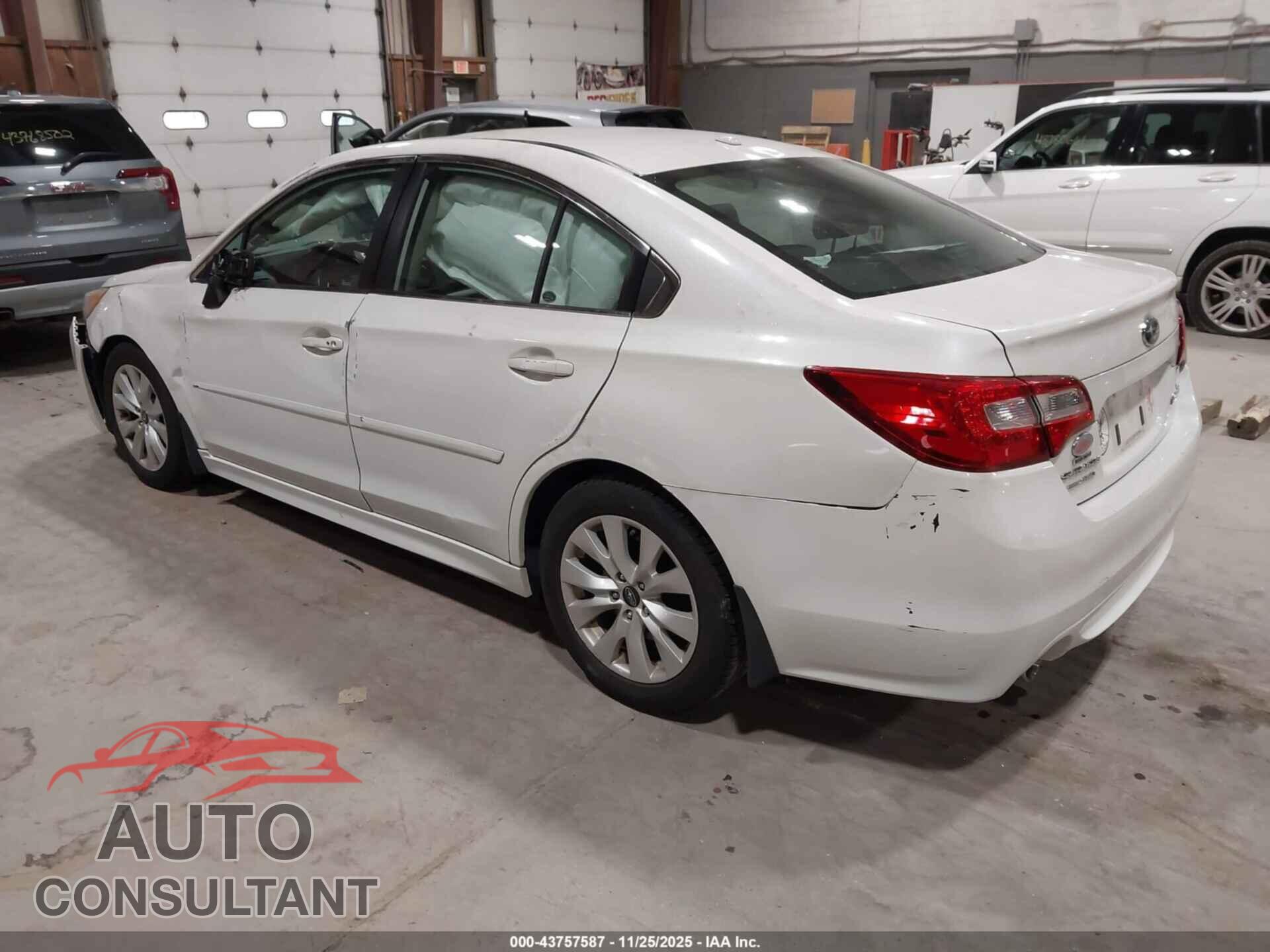 SUBARU LEGACY 2015 - 4S3BNBE67F3035628