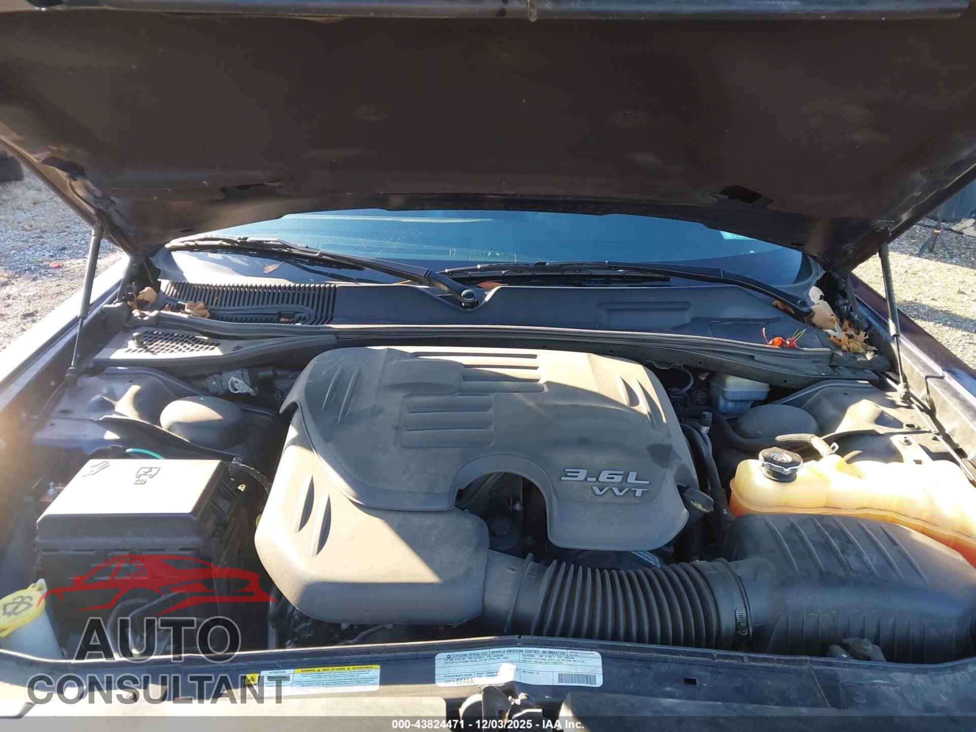 DODGE CHALLENGER 2012 - 2C3CDYAG7CH258130
