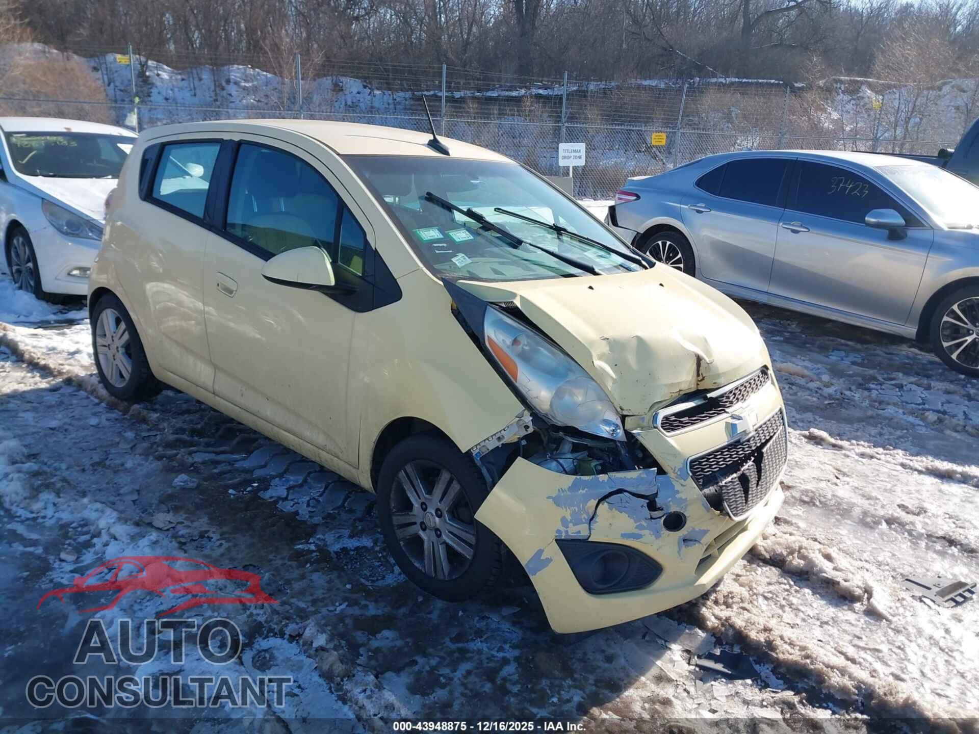 CHEVROLET SPARK 2013 - KL8CB6S95DC588304
