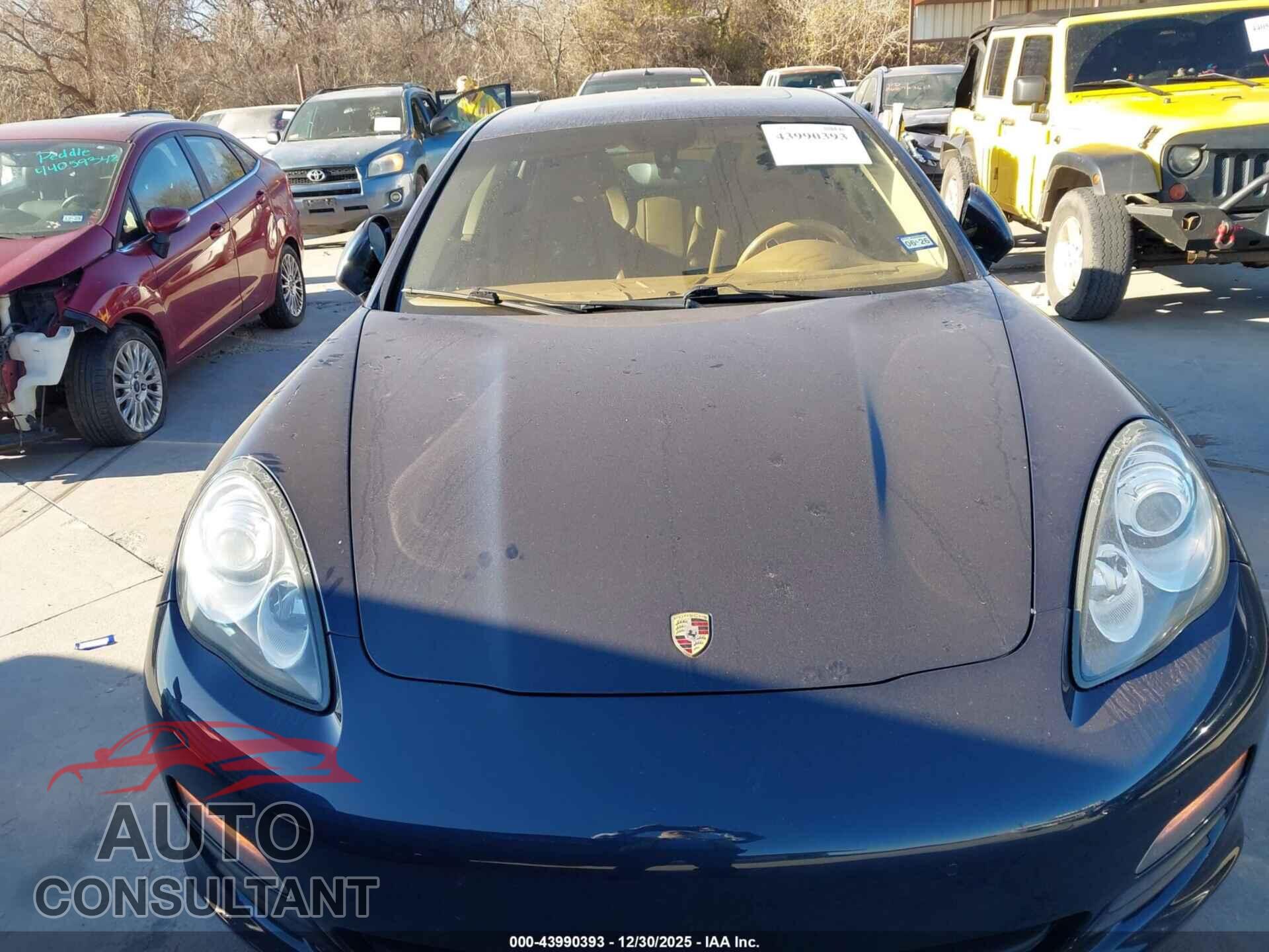PORSCHE PANAMERA 2011 - WP0AA2A7XBL013400