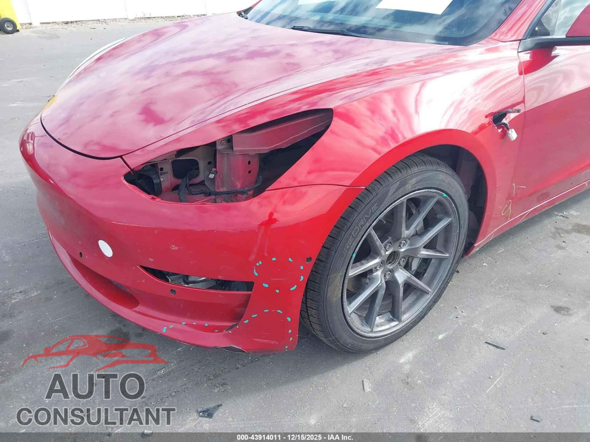 TESLA MODEL 3 2022 - 5YJ3E1EA2NF189426