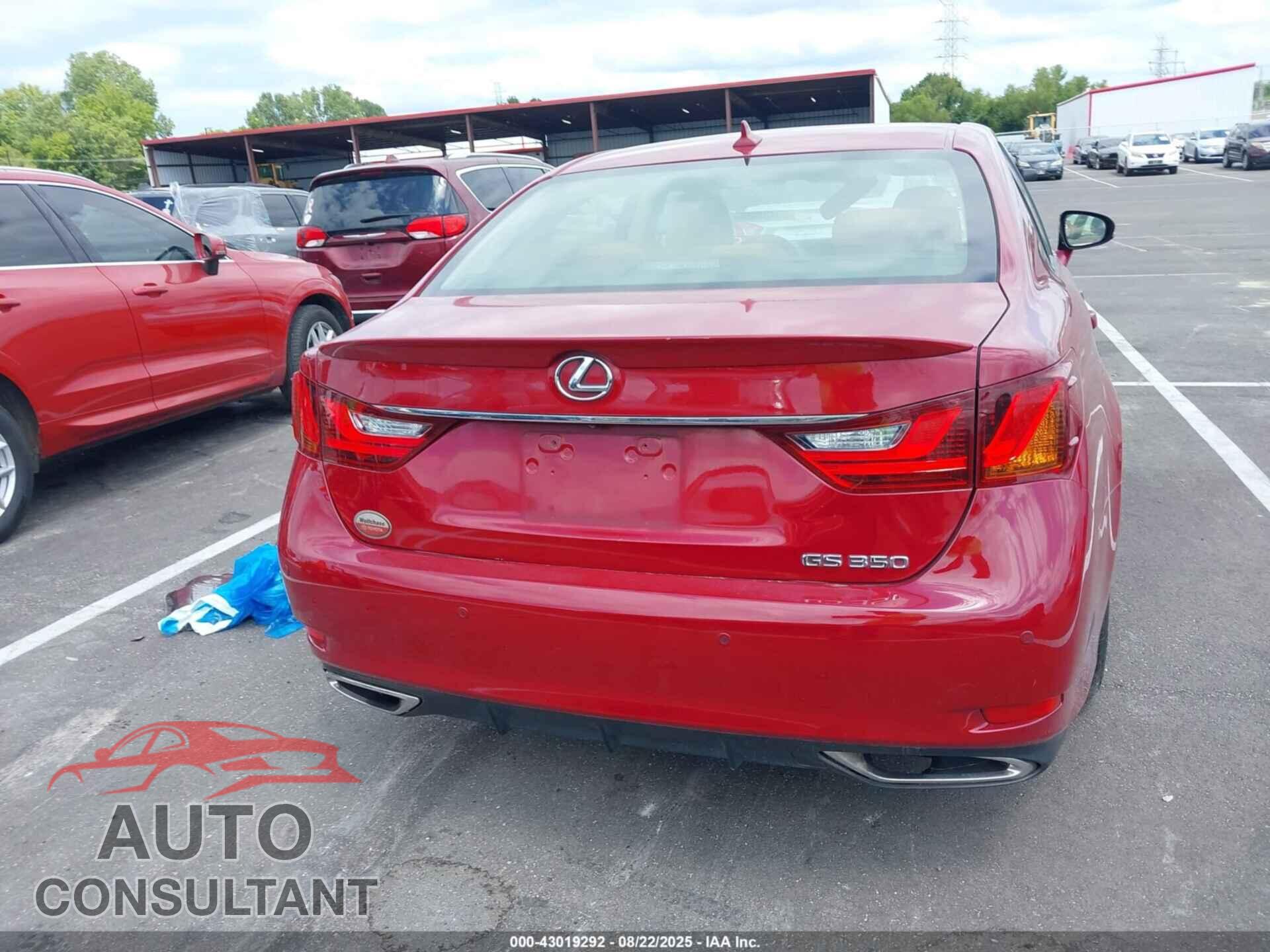 LEXUS GS 2013 - JTHBE1BL1D5013581