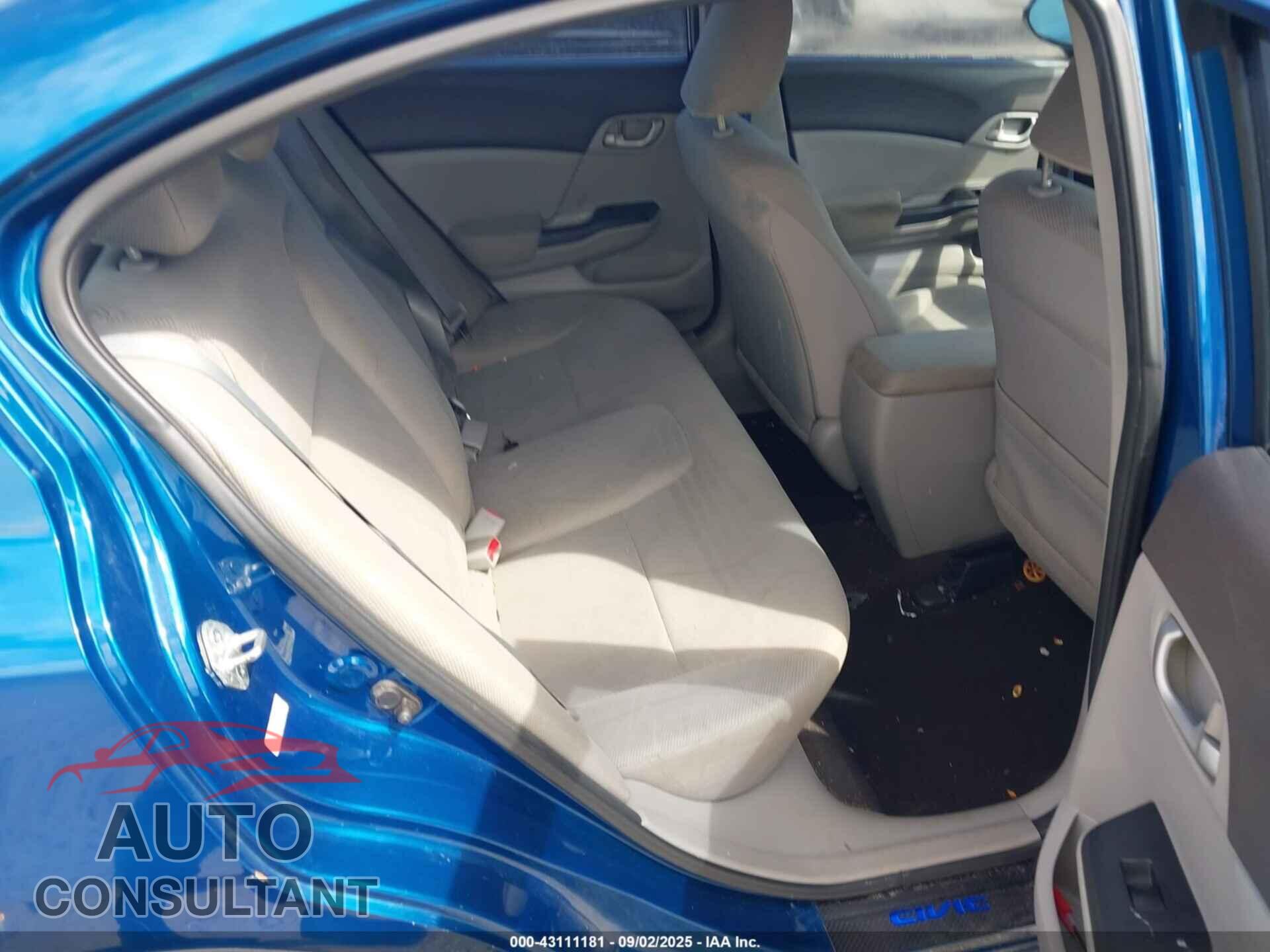 HONDA CIVIC 2012 - 19XFB2F50CE039864